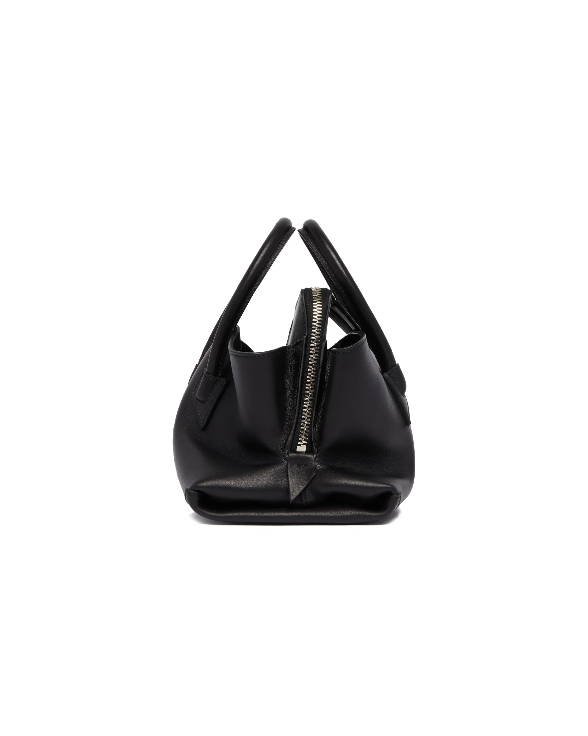 Borsa La Passeggiata Mini In Pelle Nera - Image 7