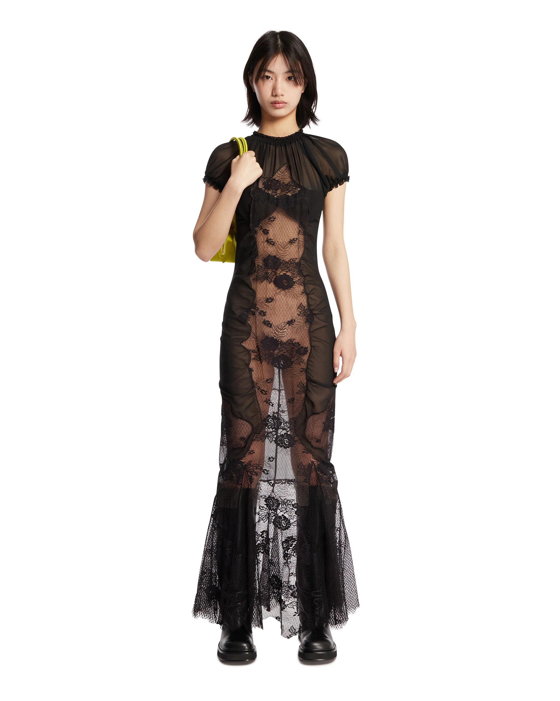Abito In Pizzo Nero - Image 3