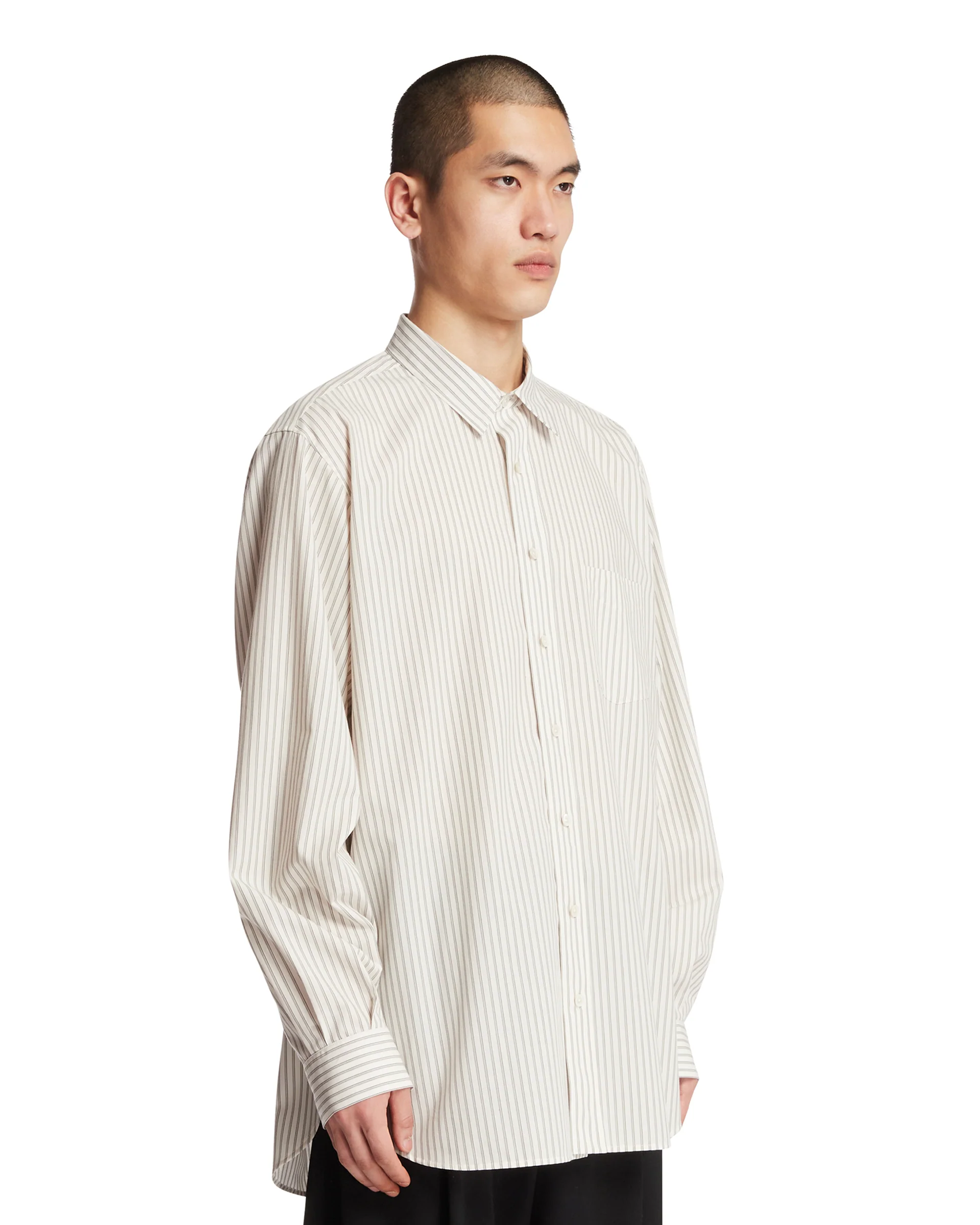 Camicia In Cotone Beige - Image 2