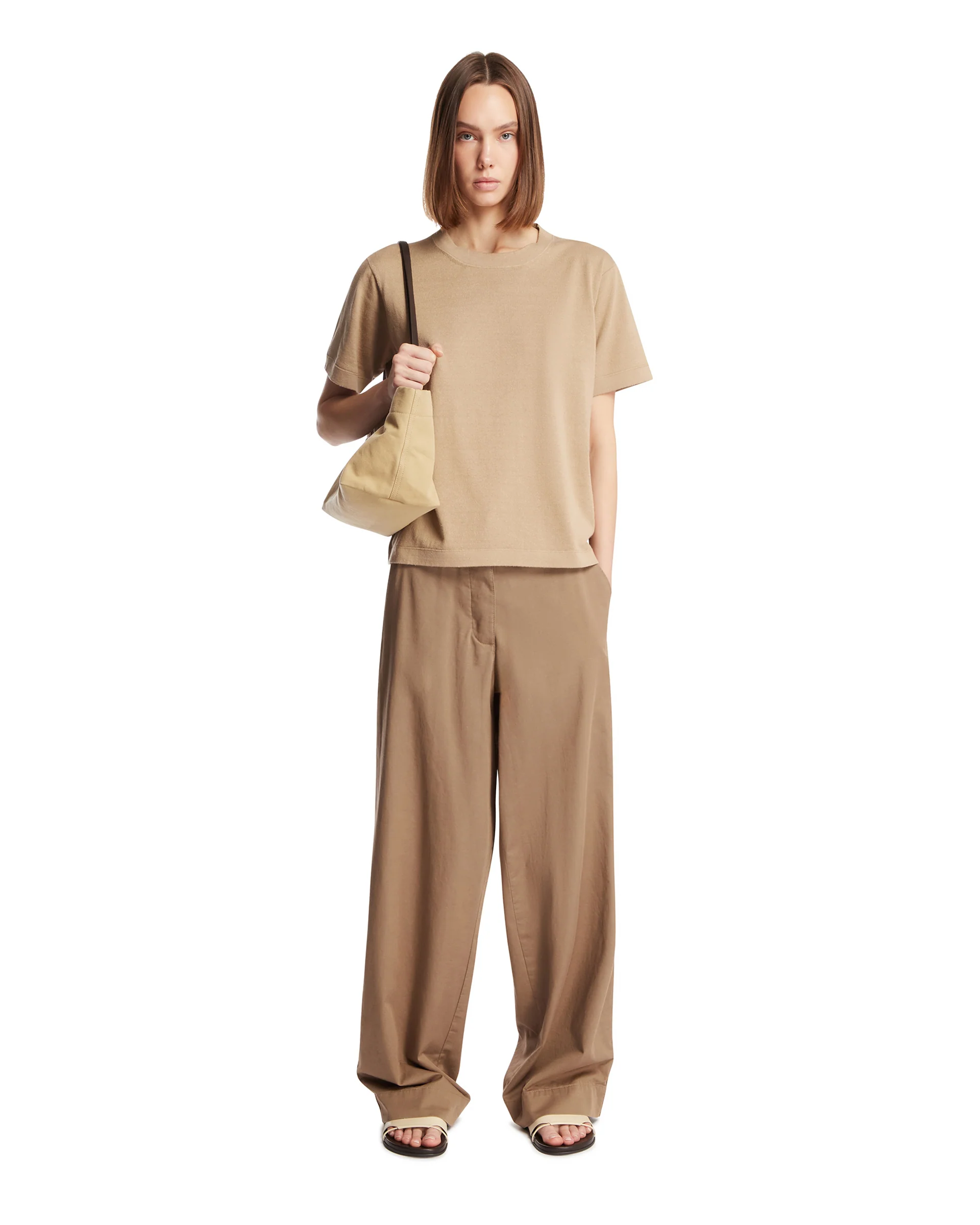 Pantaloni Fadry Beige - Image 3