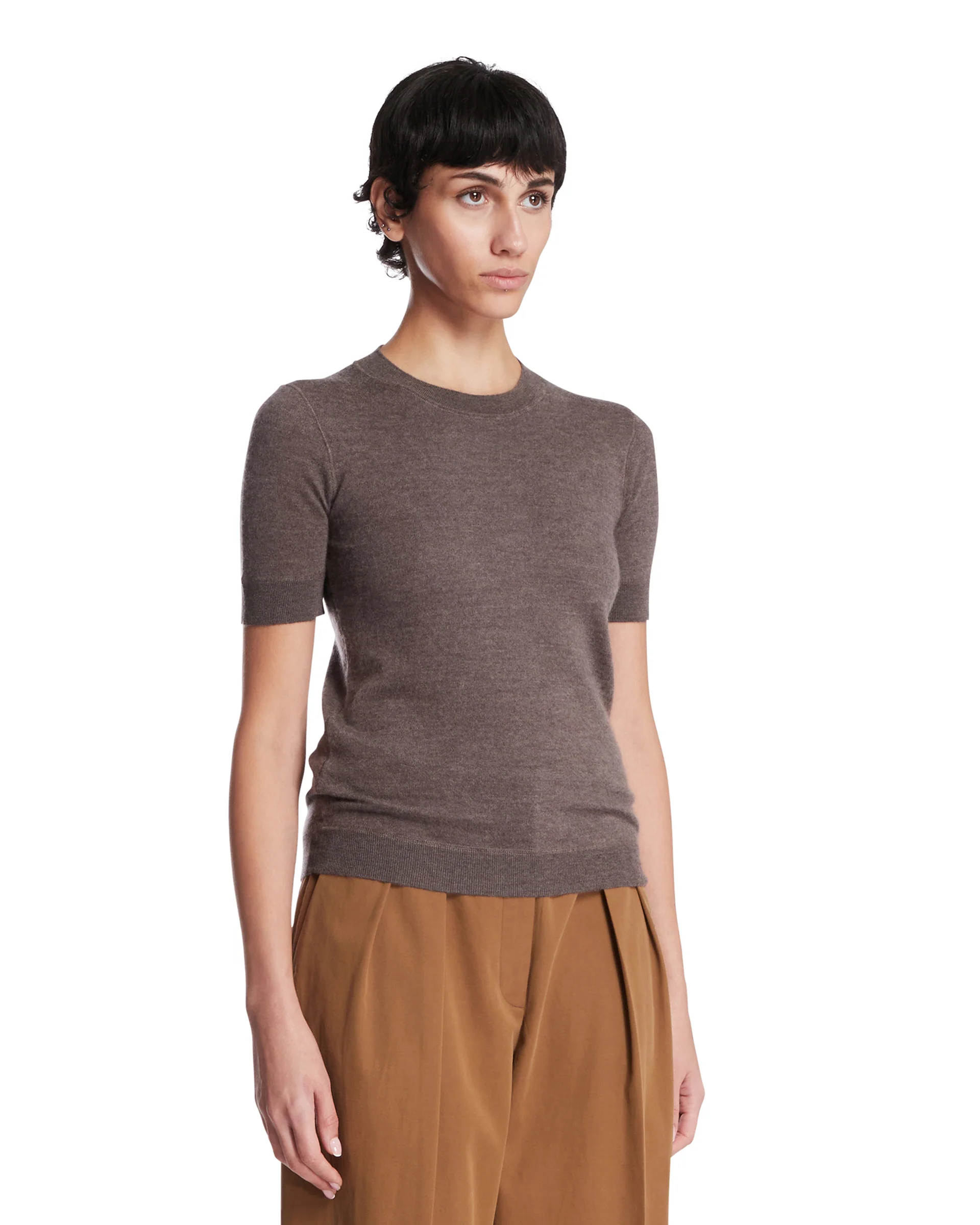 Maglia in Cashmere Linnea Beige - Image 2