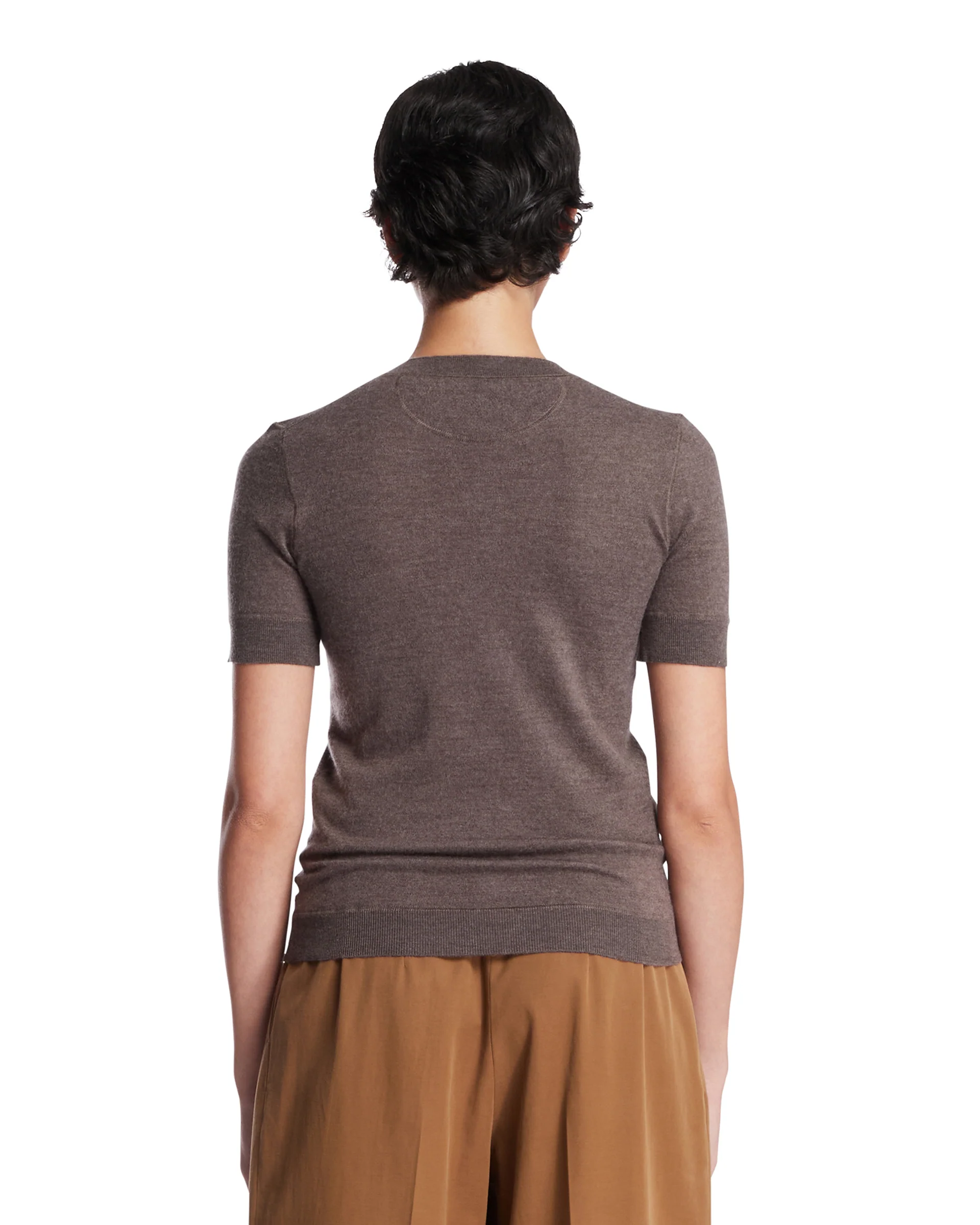 Maglia in Cashmere Linnea Beige - Image 5
