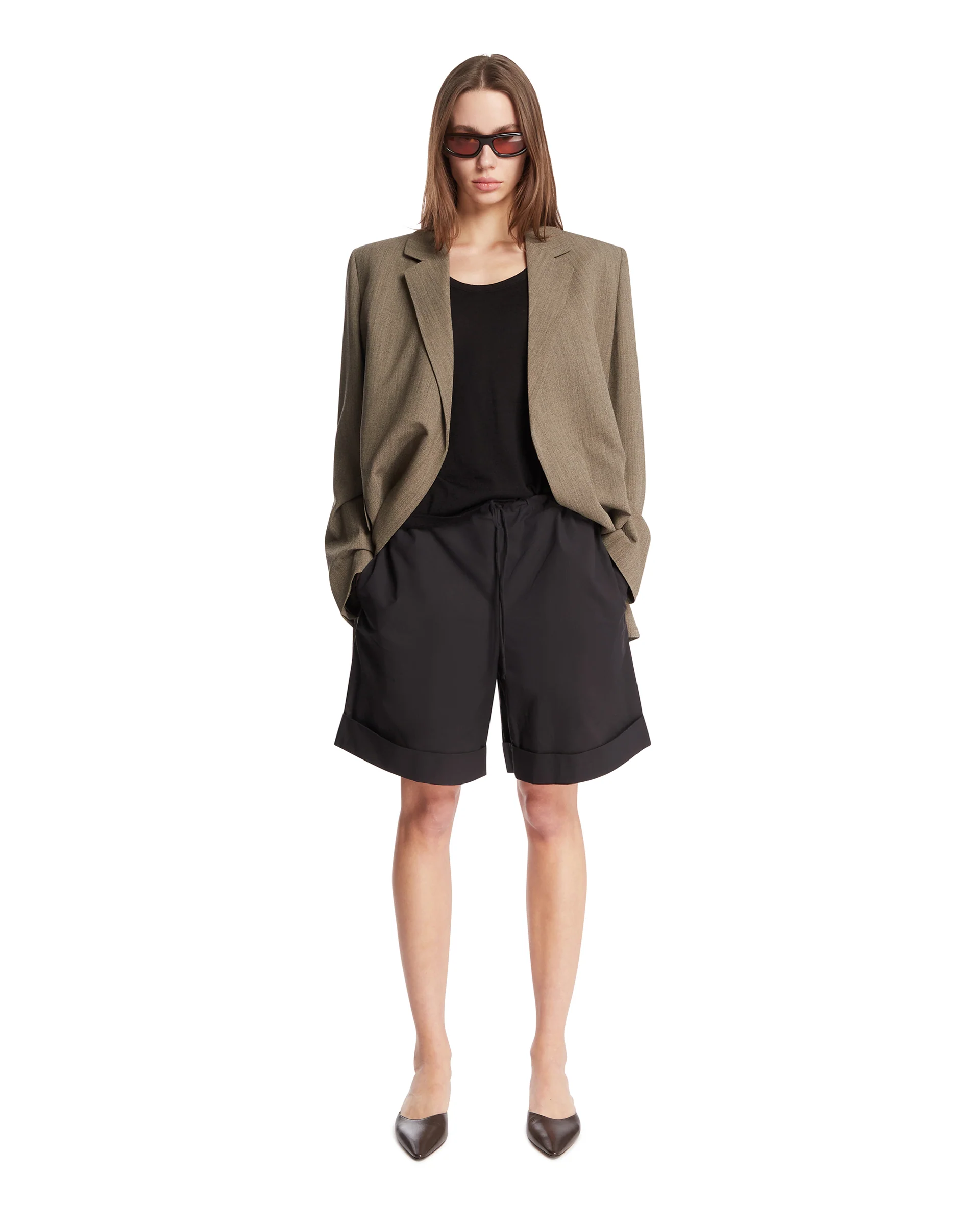 Giacca In Lana Beige - Image 3