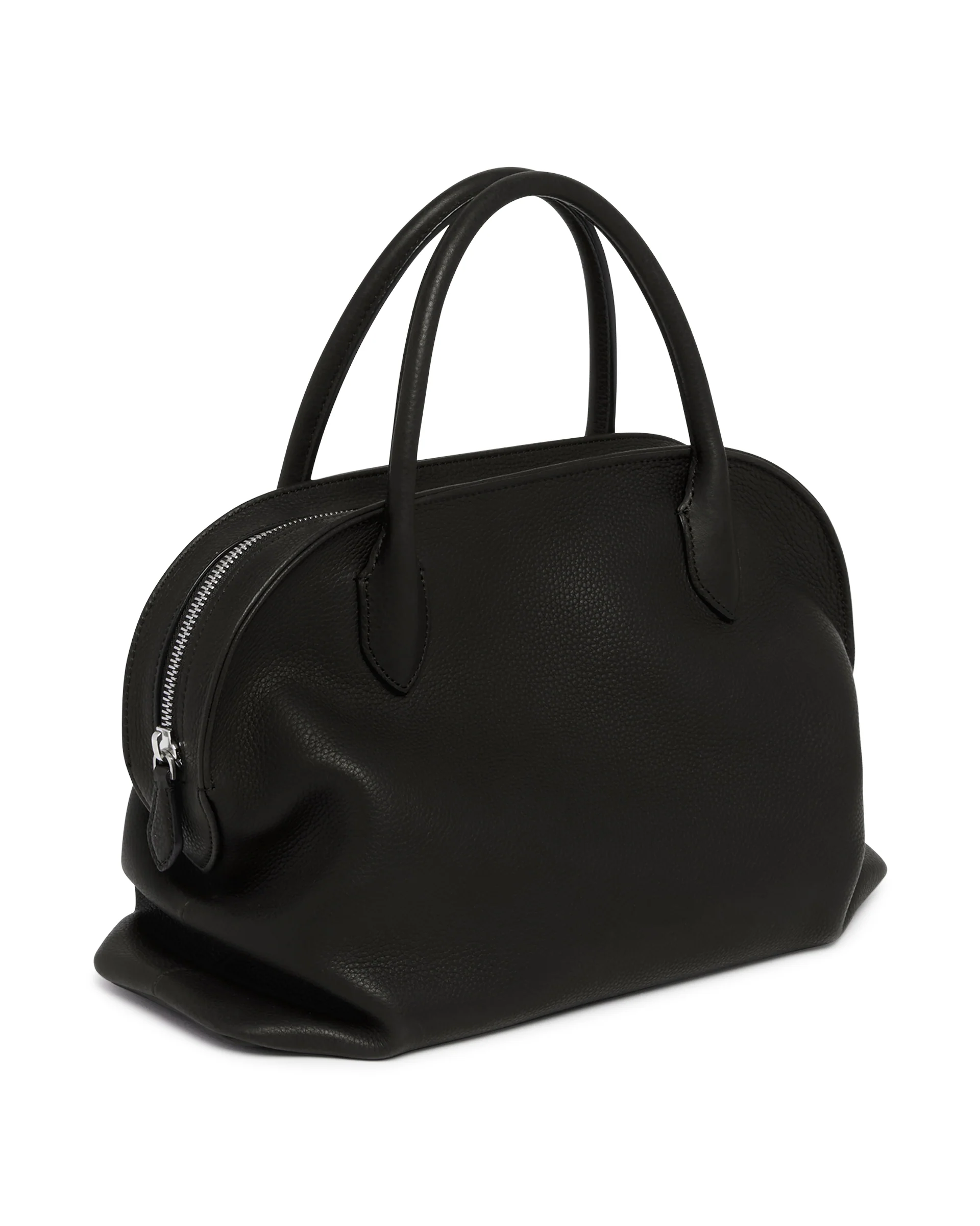 Borsa Agnes 12 In Pelle Nera - Image 4