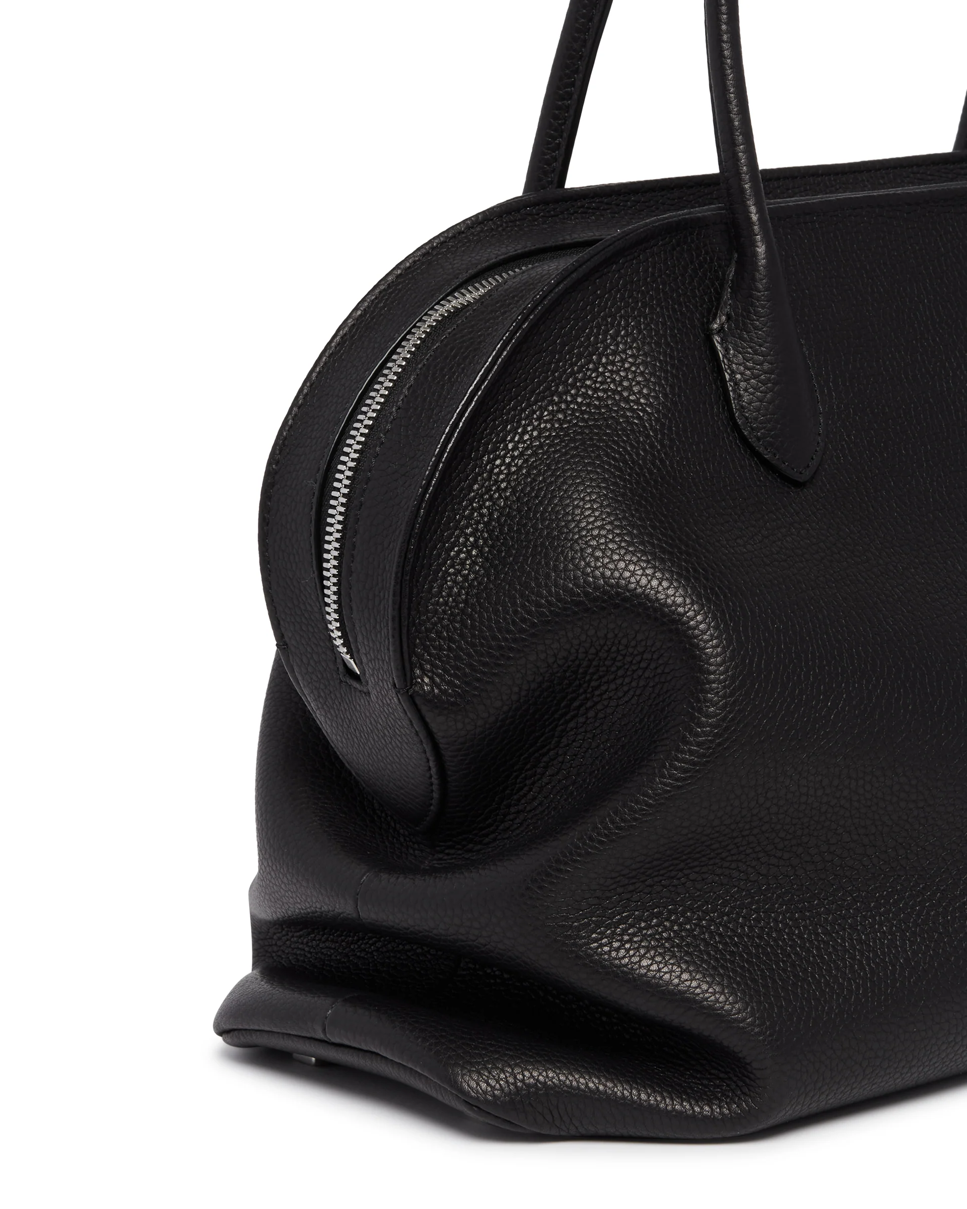 Borsa Agnes 12 In Pelle Nera - Image 4