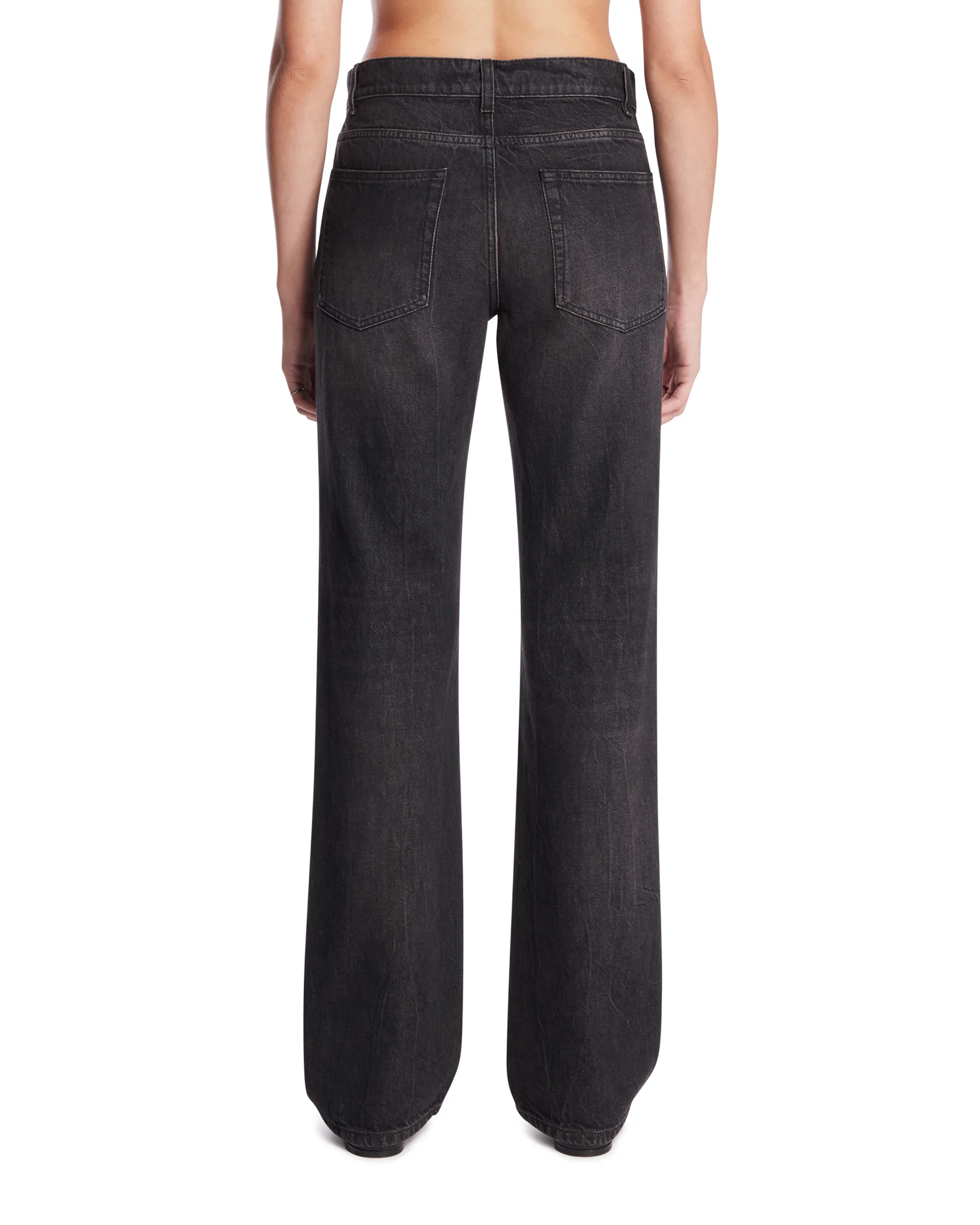 Jeans Carlyl in Cotone Neri - Image 5
