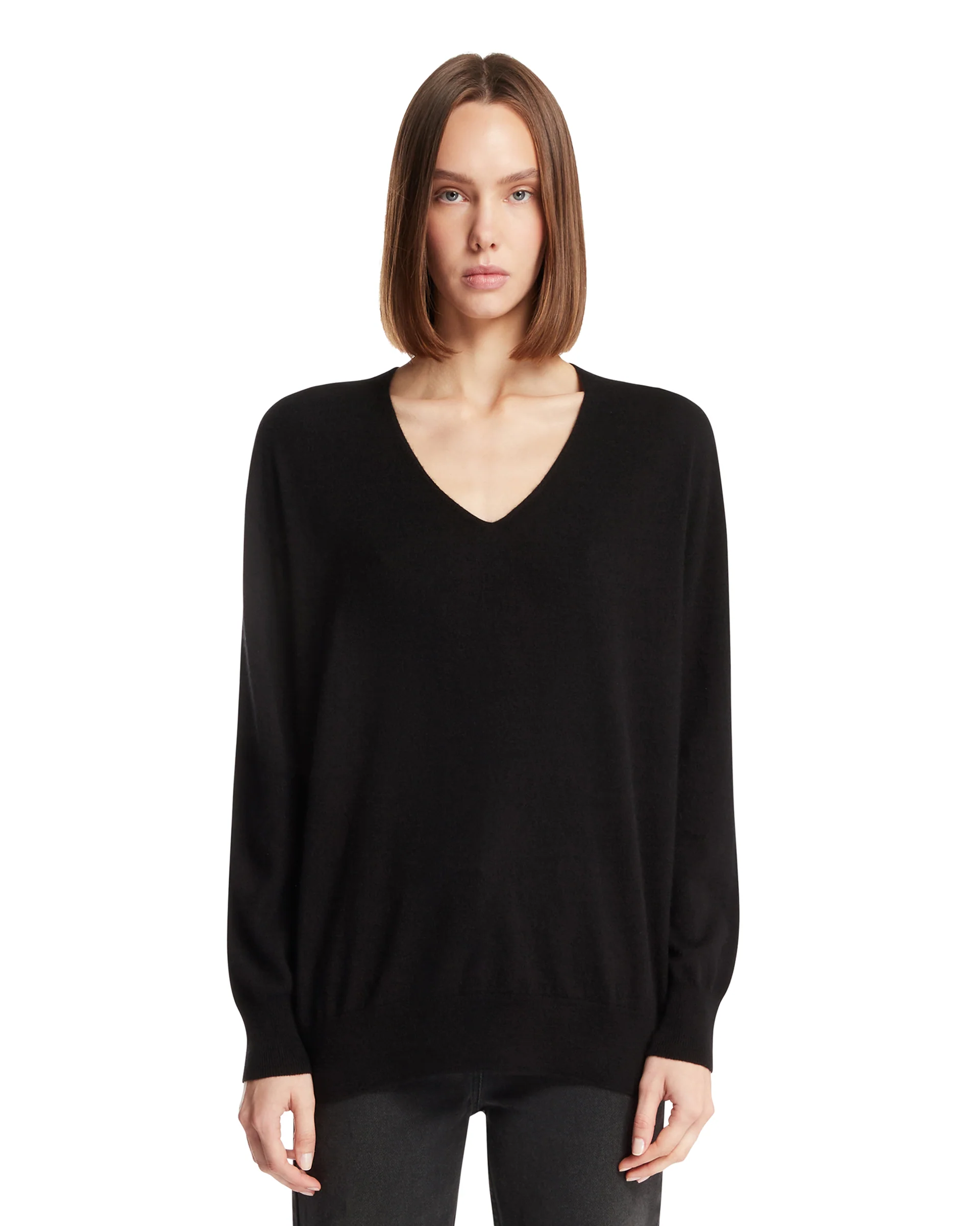 Maglione In Cashmere Nero