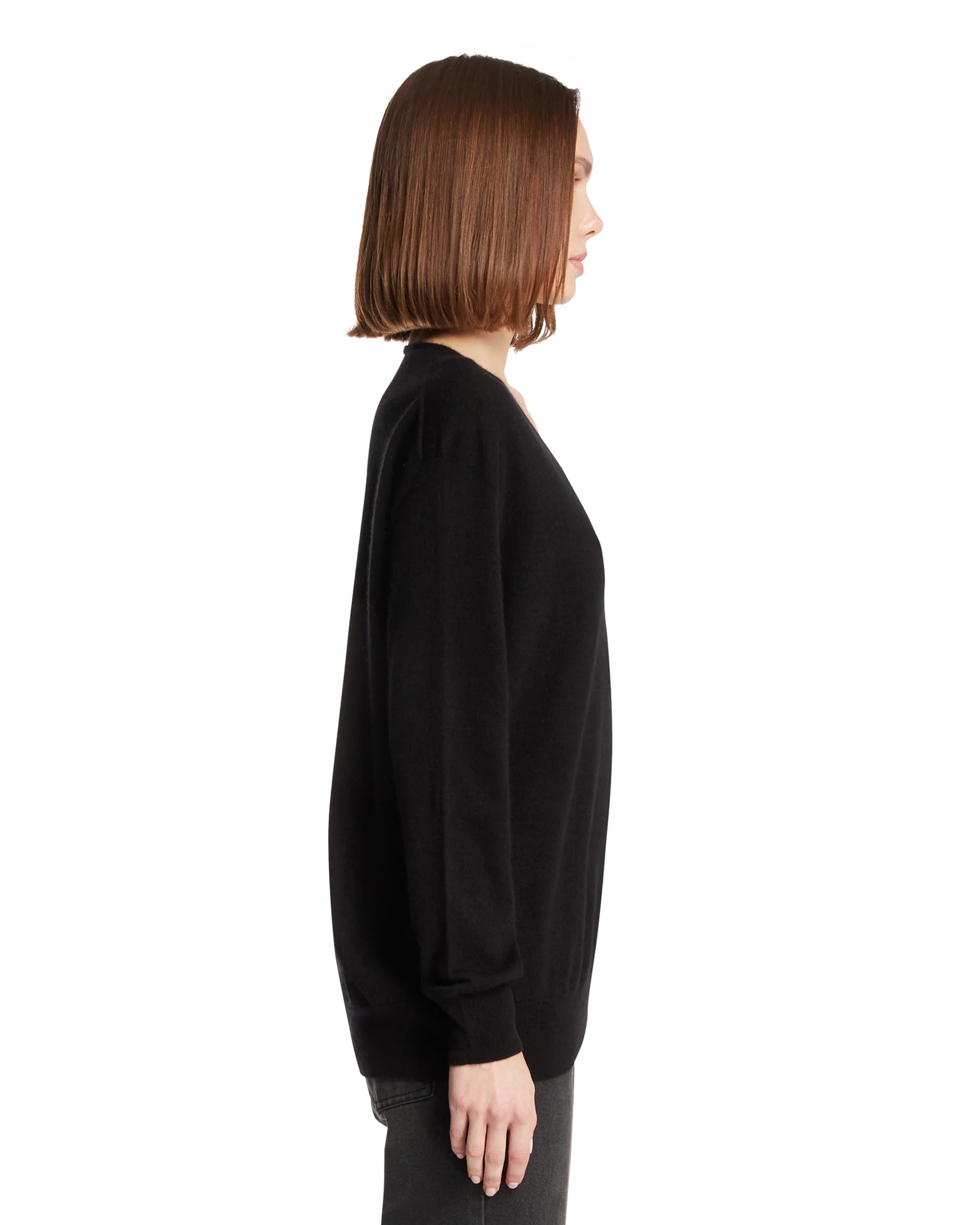 Maglione In Cashmere Nero - Image 4