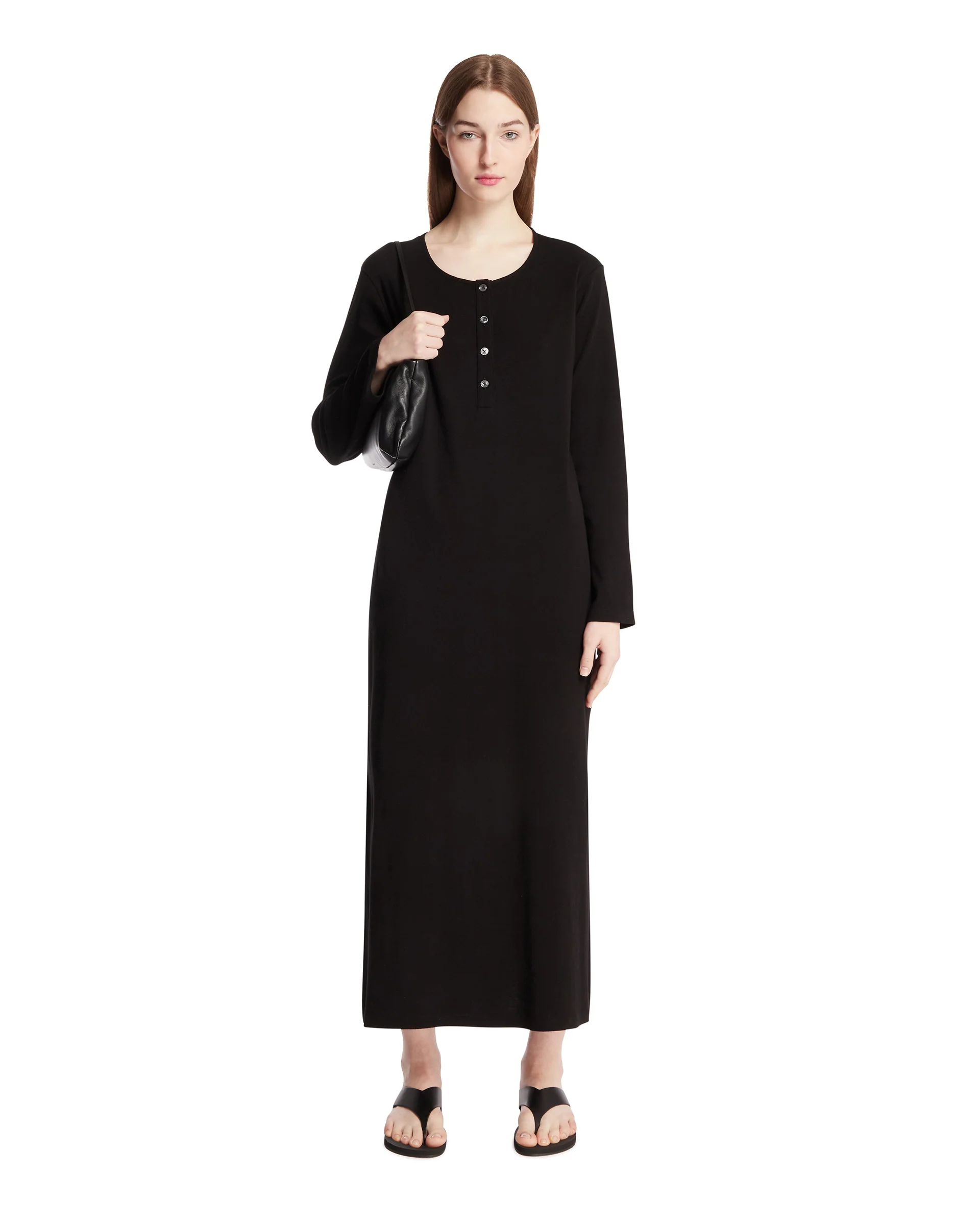 Abito In Cotone Nero - Image 3