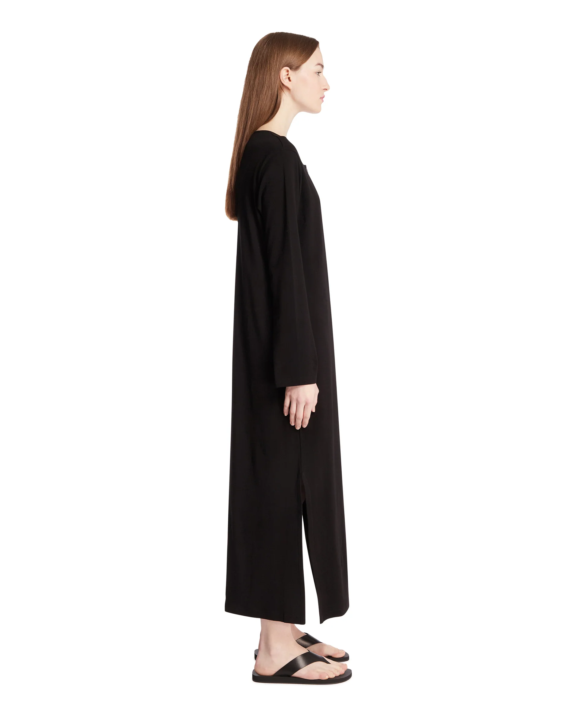 Abito In Cotone Nero - Image 4