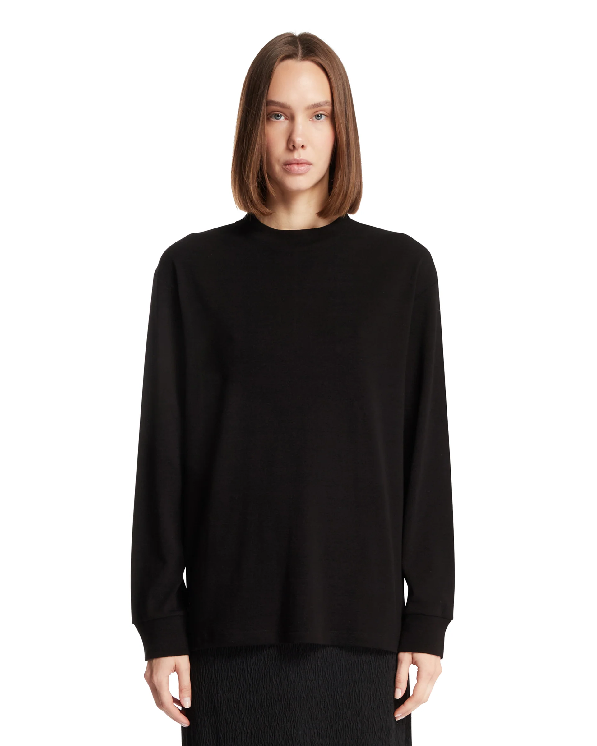 Maglione A Girocollo Nero