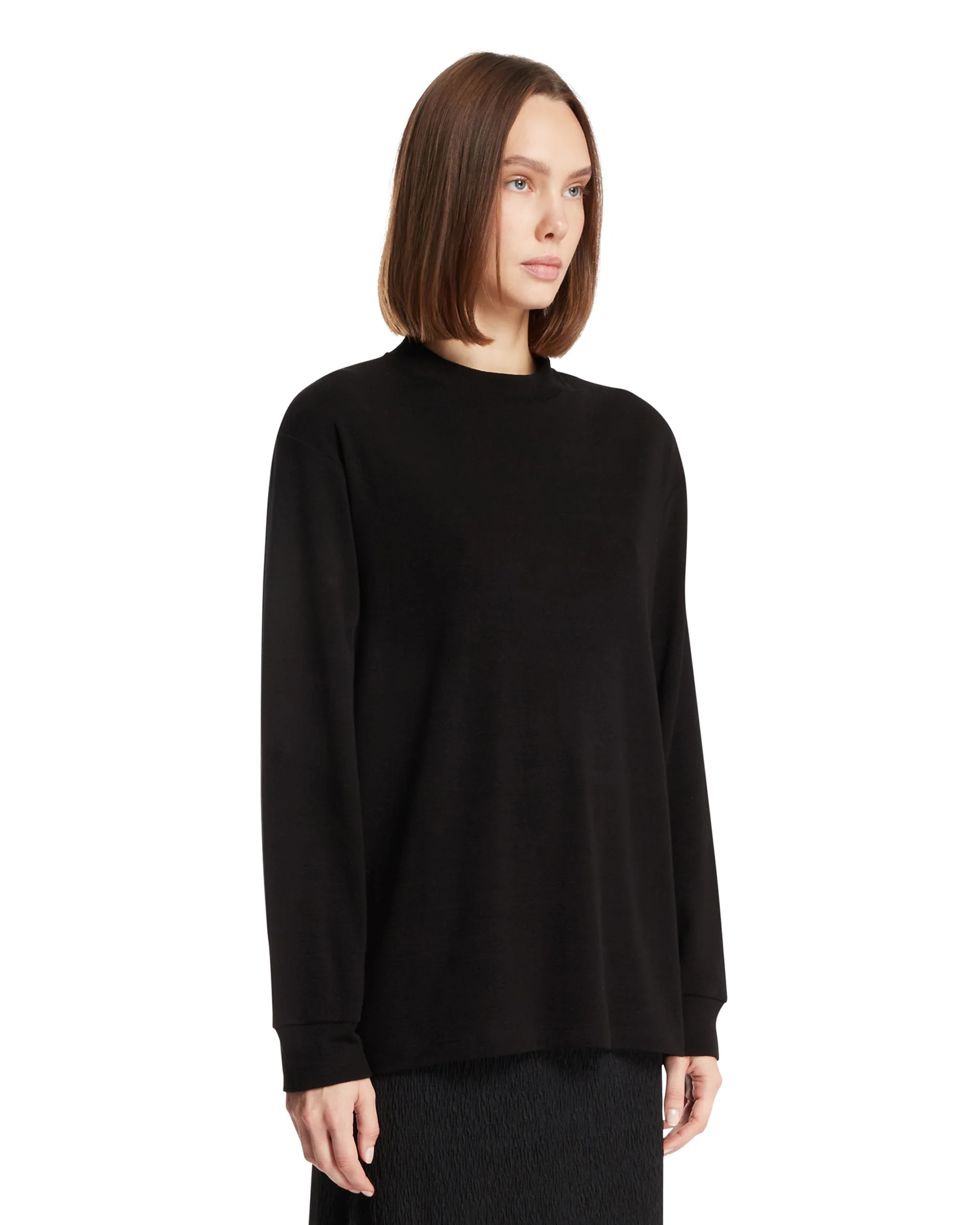 Maglione A Girocollo Nero - Image 2