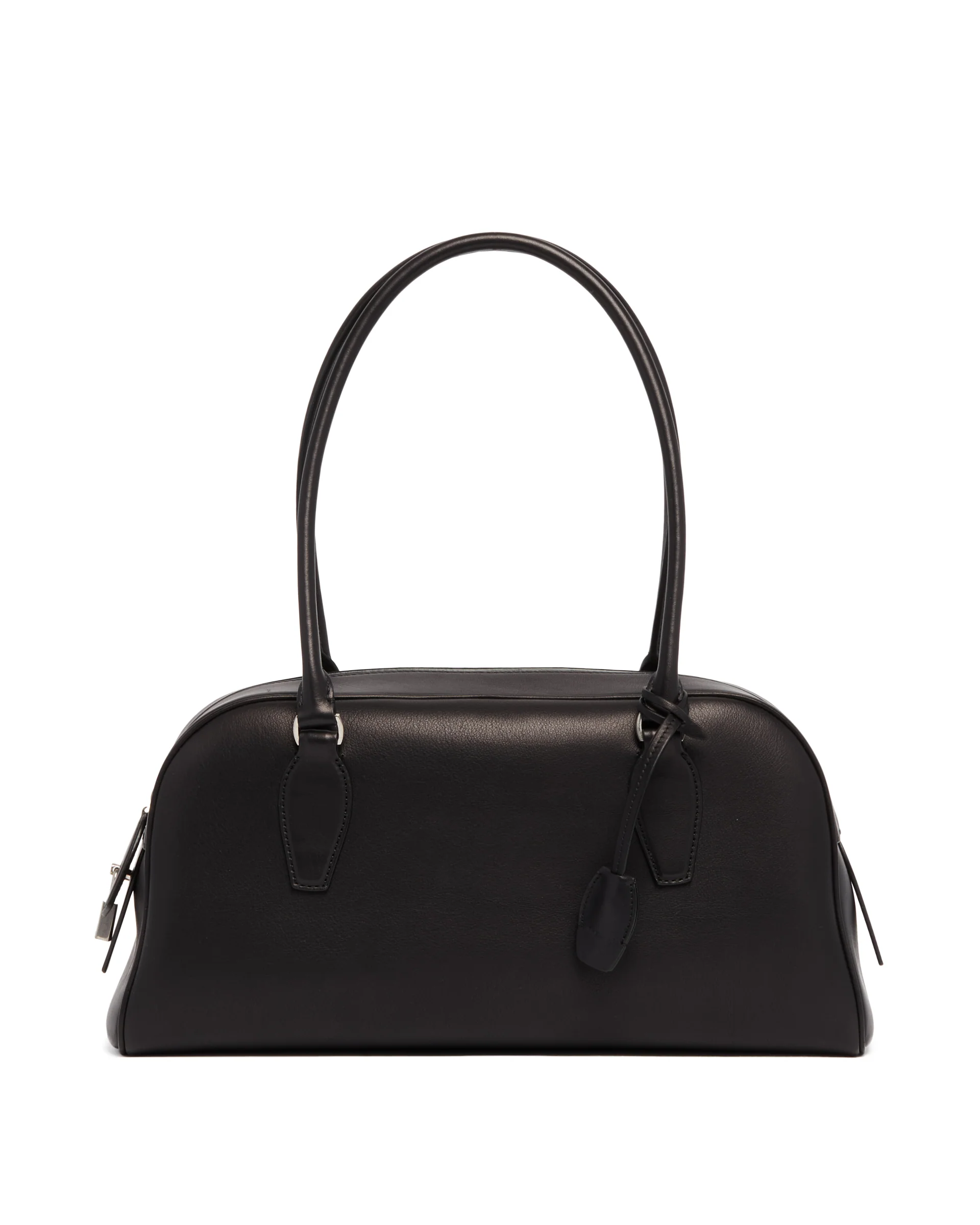 Borsa E/W India In Pelle Nera