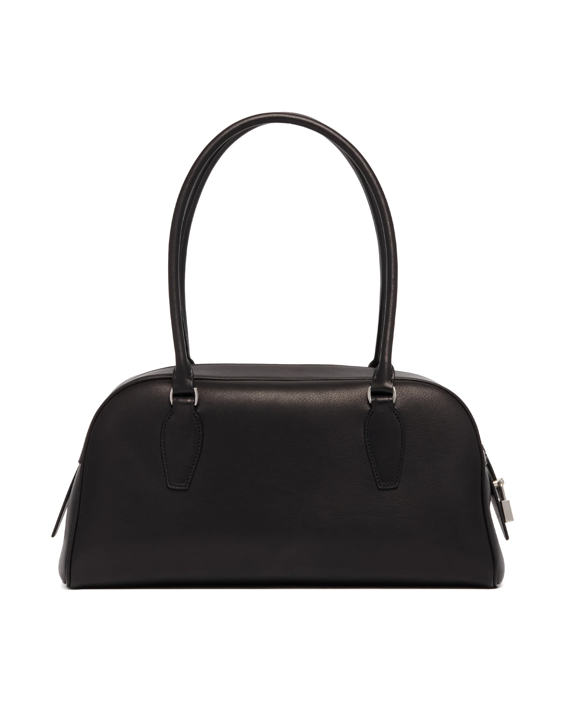Borsa E/W India In Pelle Nera - Image 6