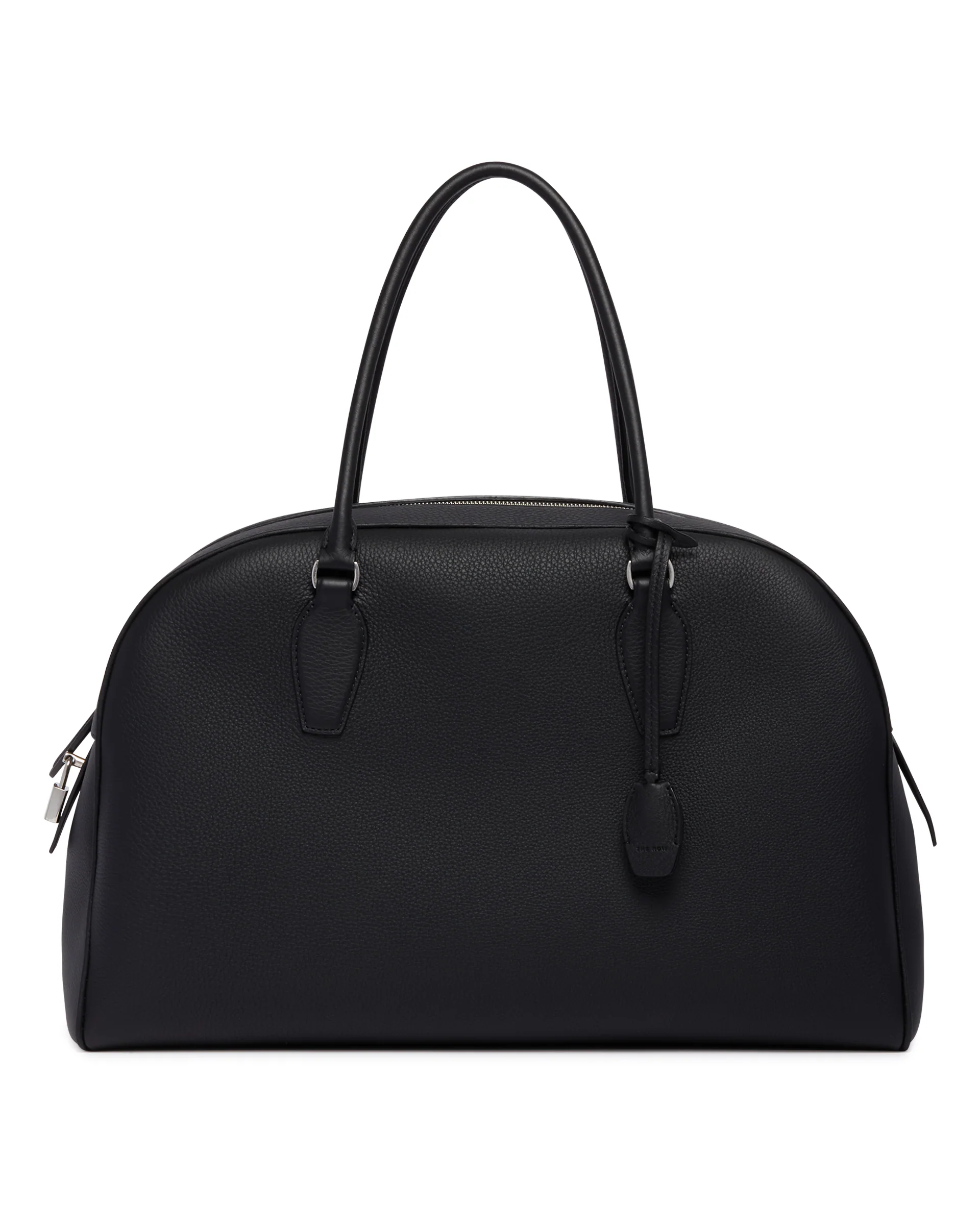 Borsa India 12 in Pelle Nera
