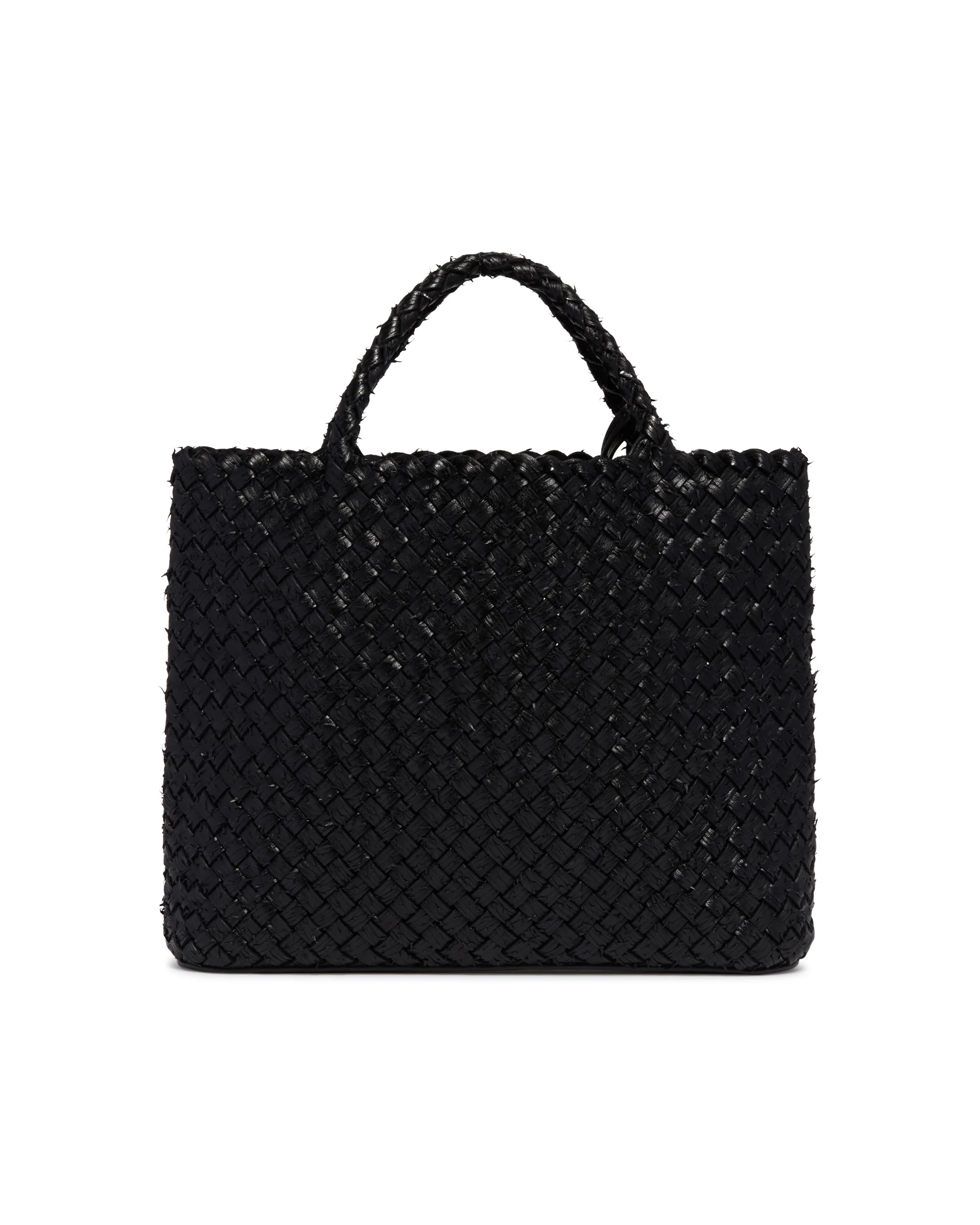 Borsa Ambra in Pelle Nera - Image 5