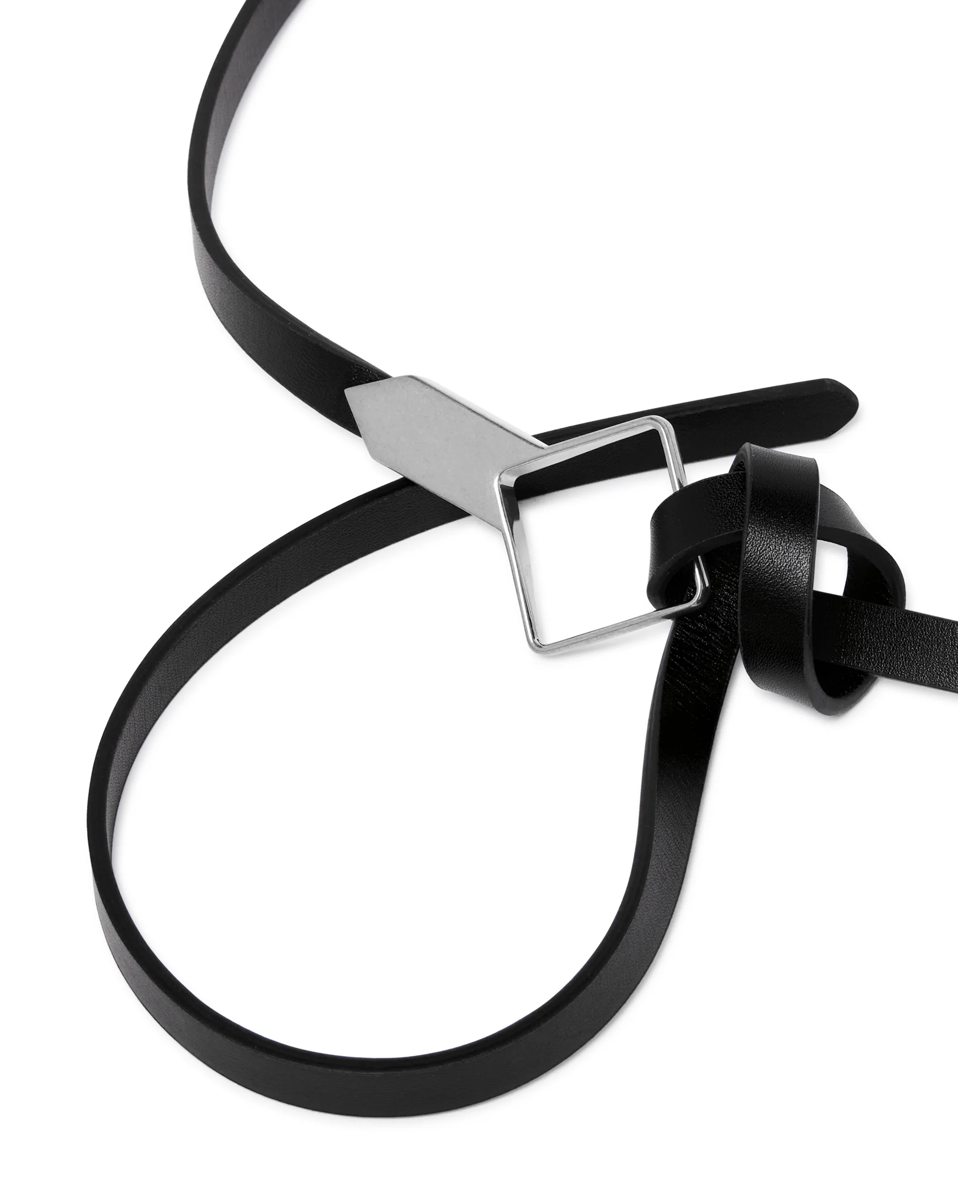 Cintura In Pelle Nera - Image 3