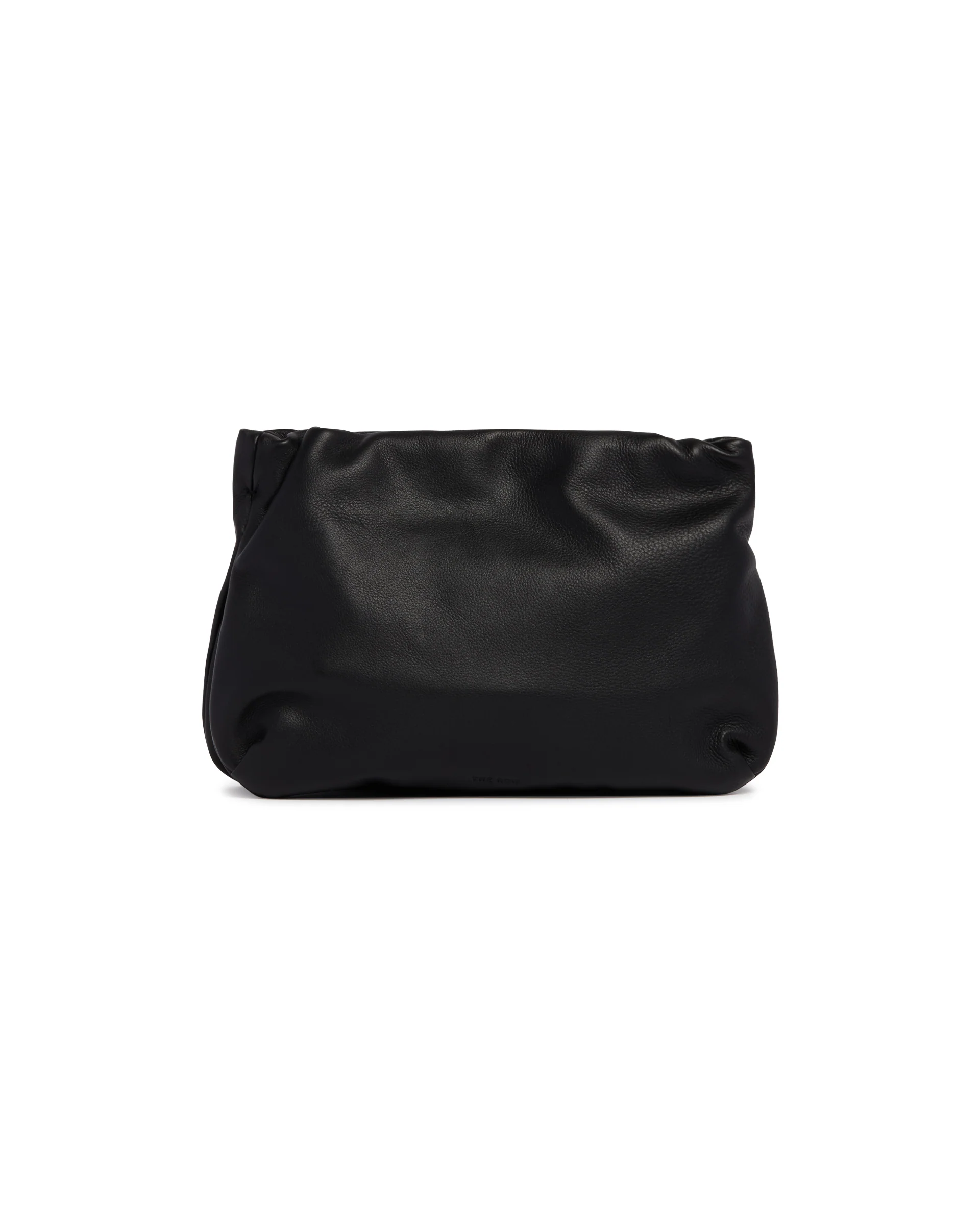 Clutch Bourse Media In Pelle Nera - Image 6