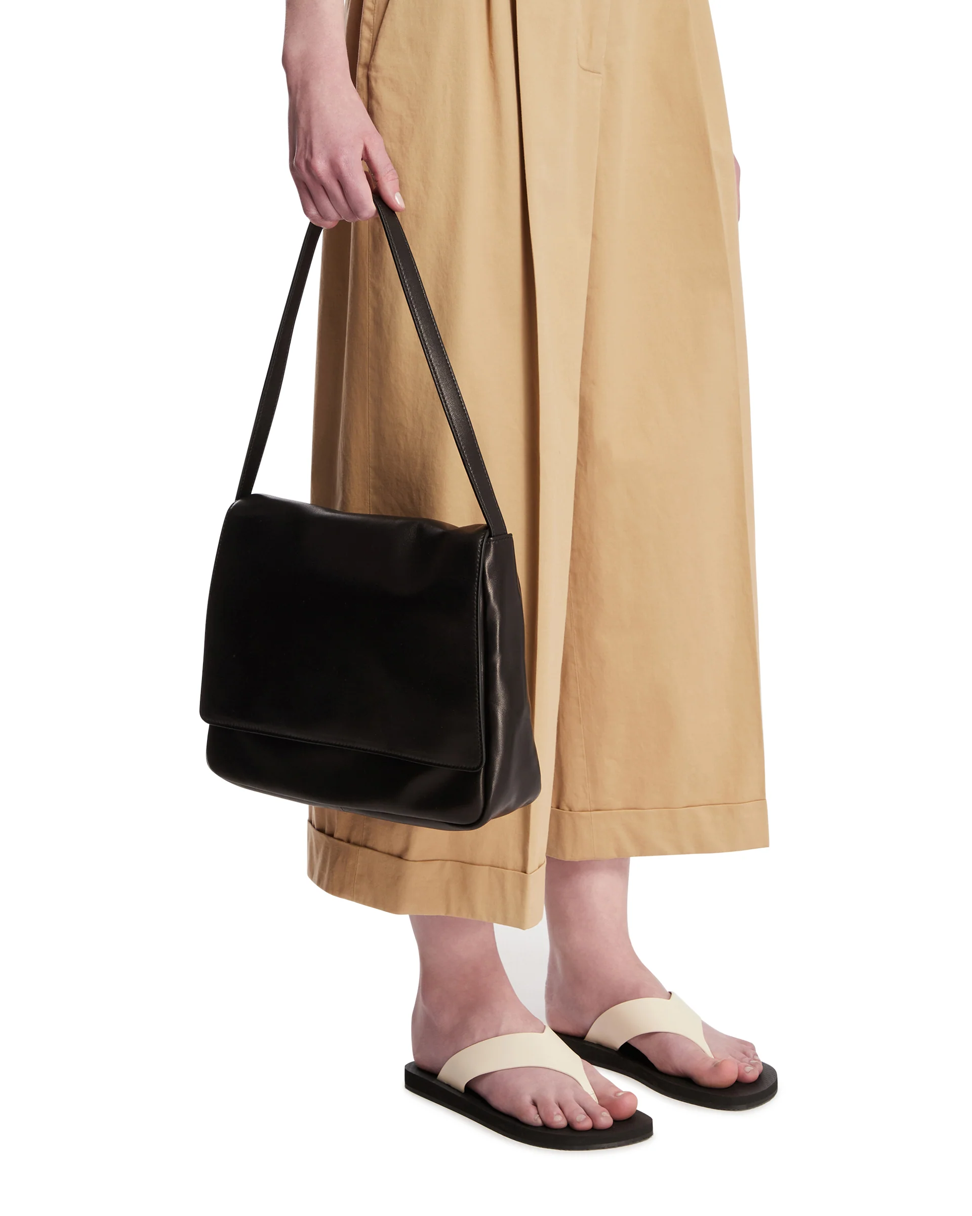 Borsa Nan In Pelle Nera - Image 3