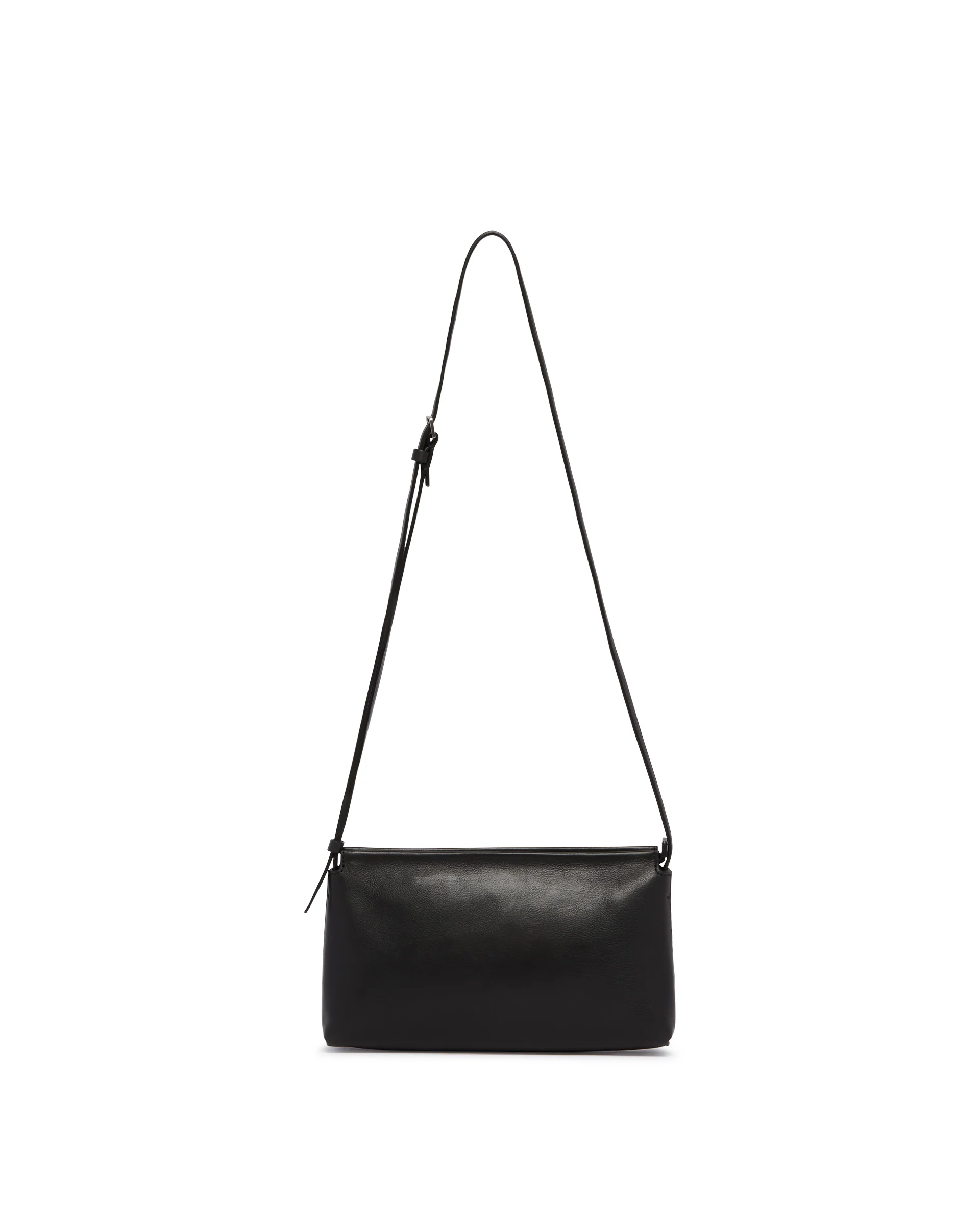 Borsa A Tracolla Rene in Pelle Nera