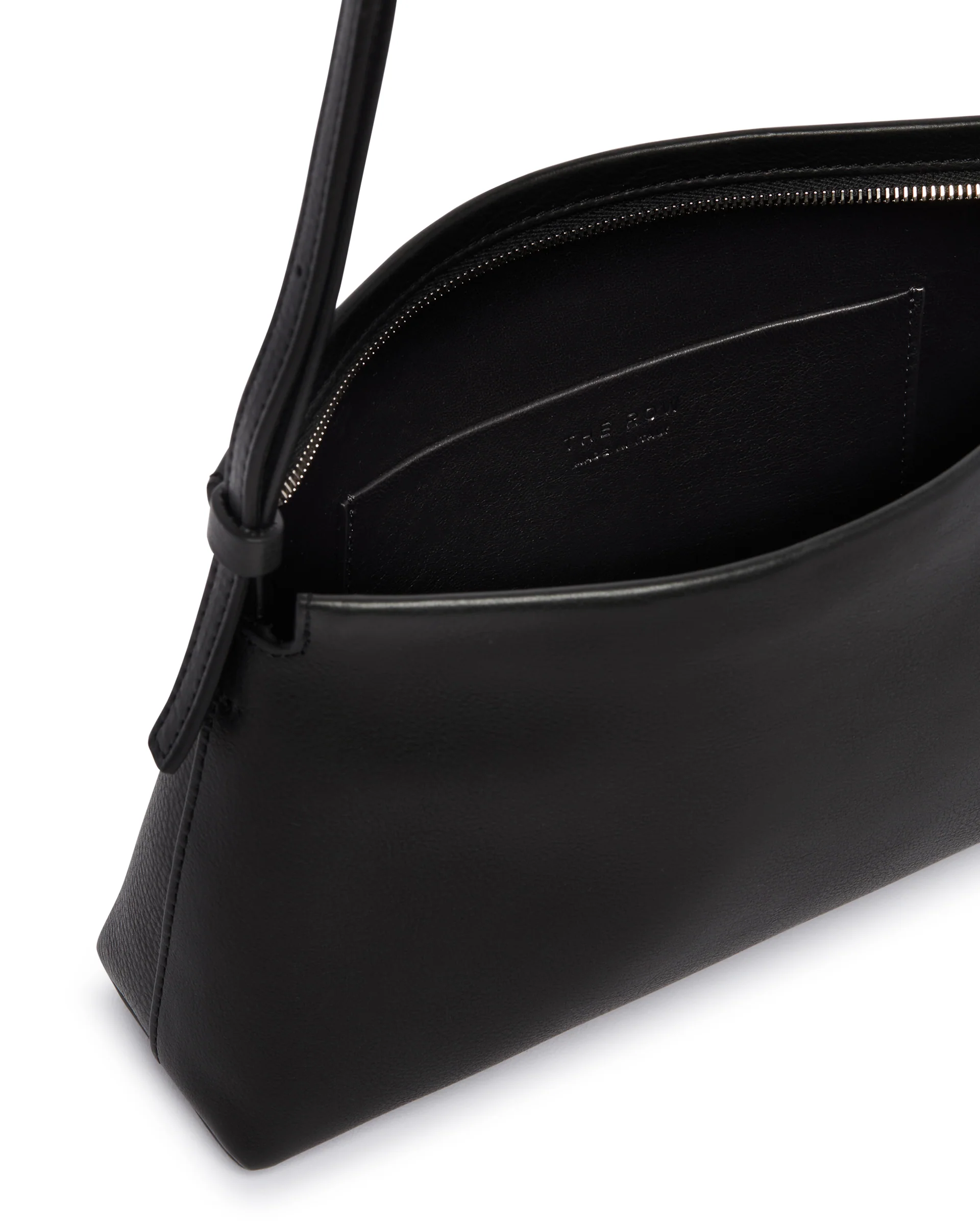 Borsa A Tracolla Rene in Pelle Nera - Image 4