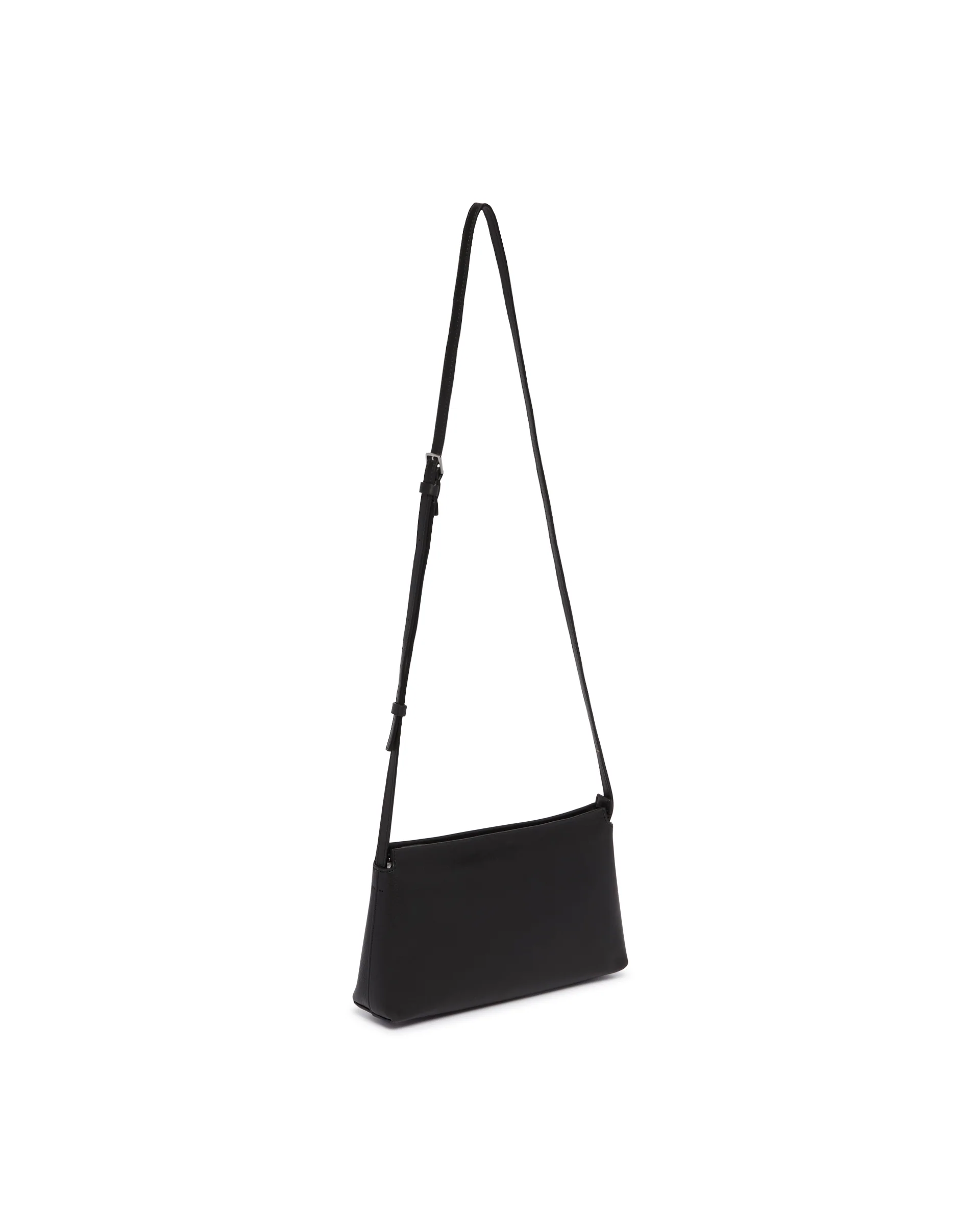 Borsa A Tracolla Rene in Pelle Nera - Image 5