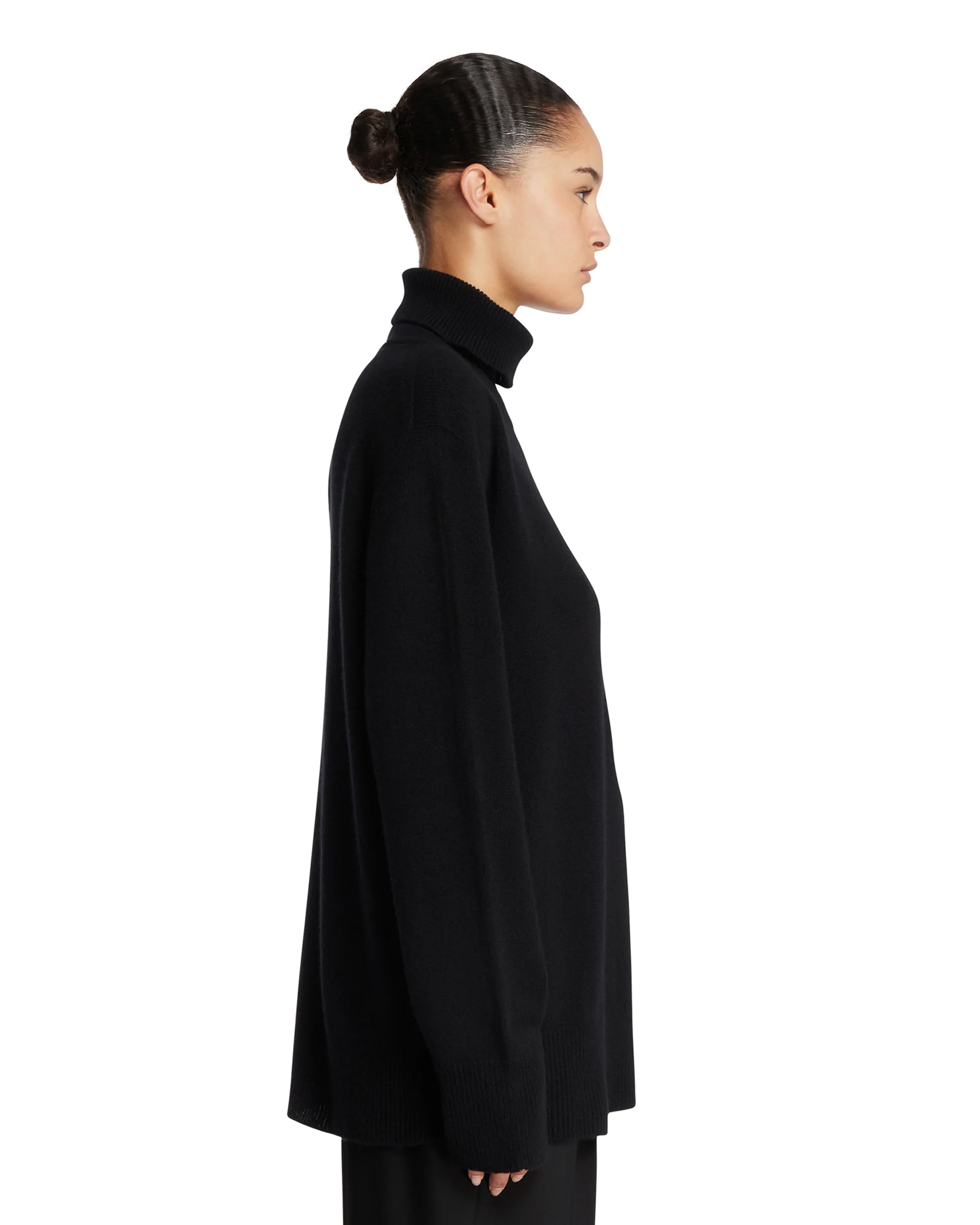 Maglione Stepny In Cashmere Nero - Image 4