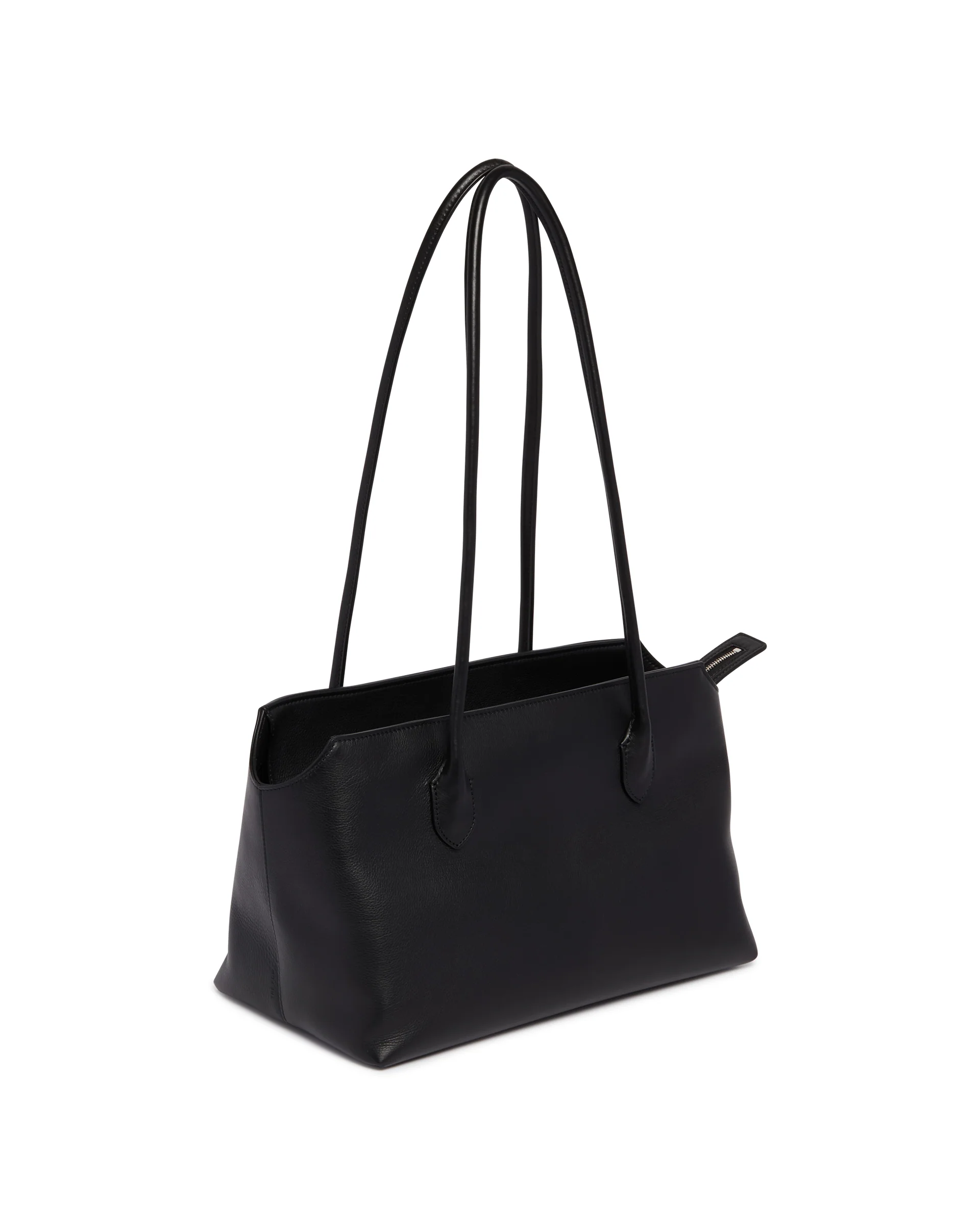 Borsa Terrasse In Pelle Nera - Image 5
