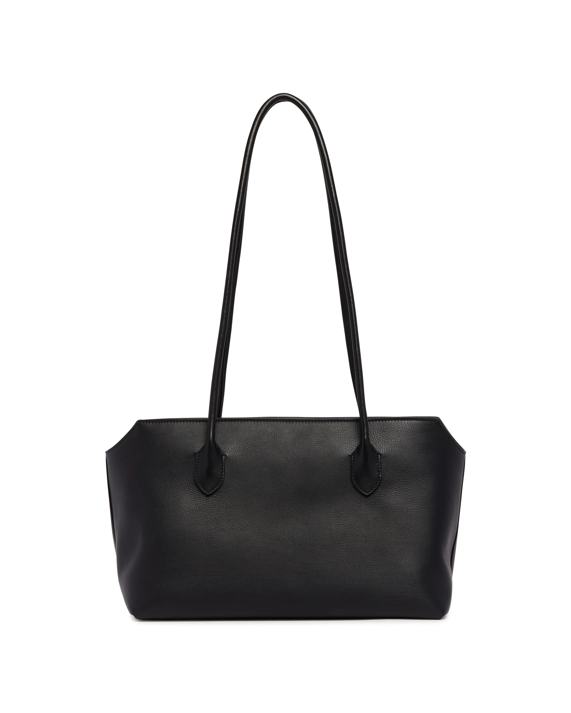 Borsa Terrasse In Pelle Nera - Image 6