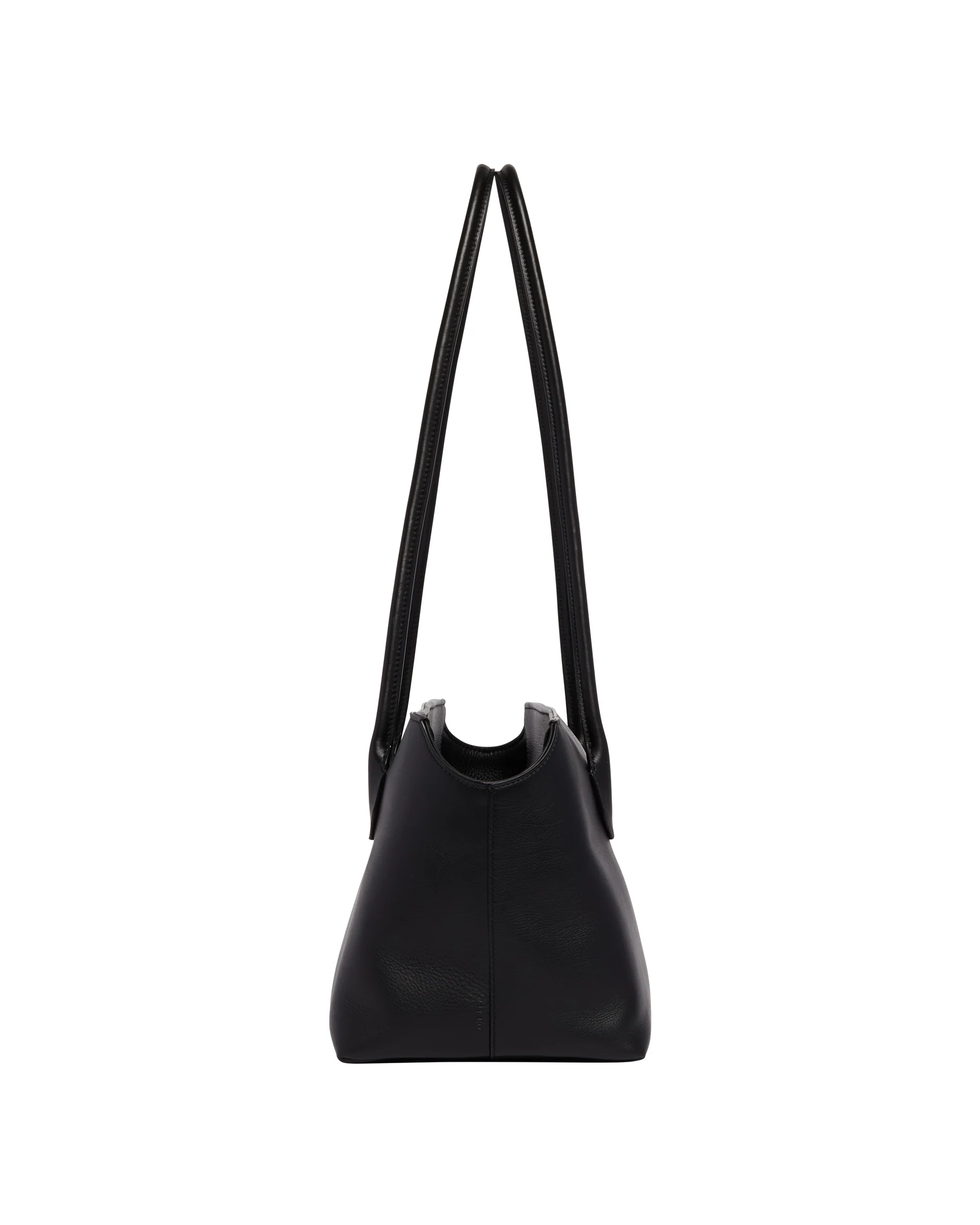 Borsa Terrasse In Pelle Nera - Image 7