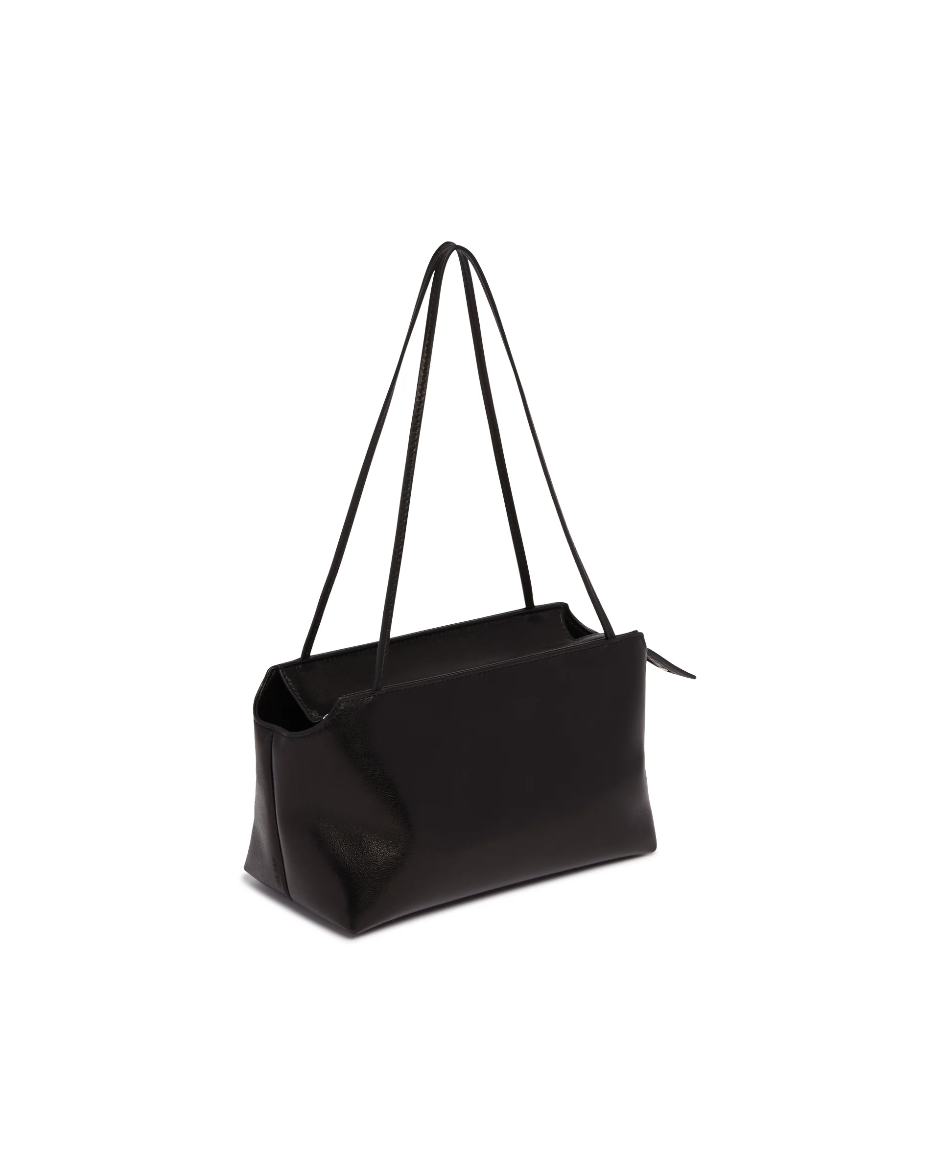 Borsa Terrasse In Pelle Nera - Image 3
