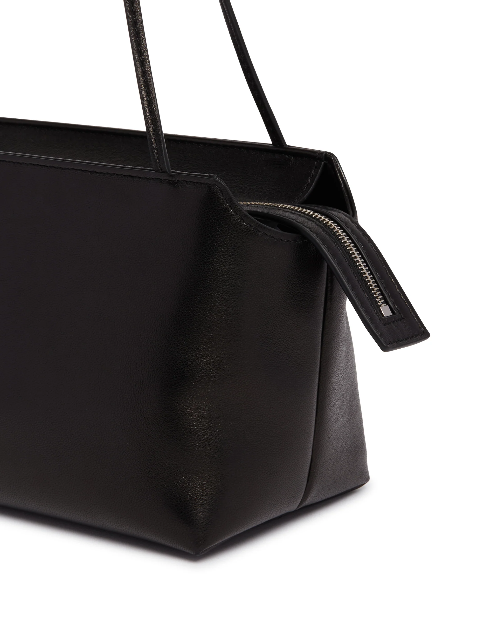 Borsa Terrasse In Pelle Nera - Image 4