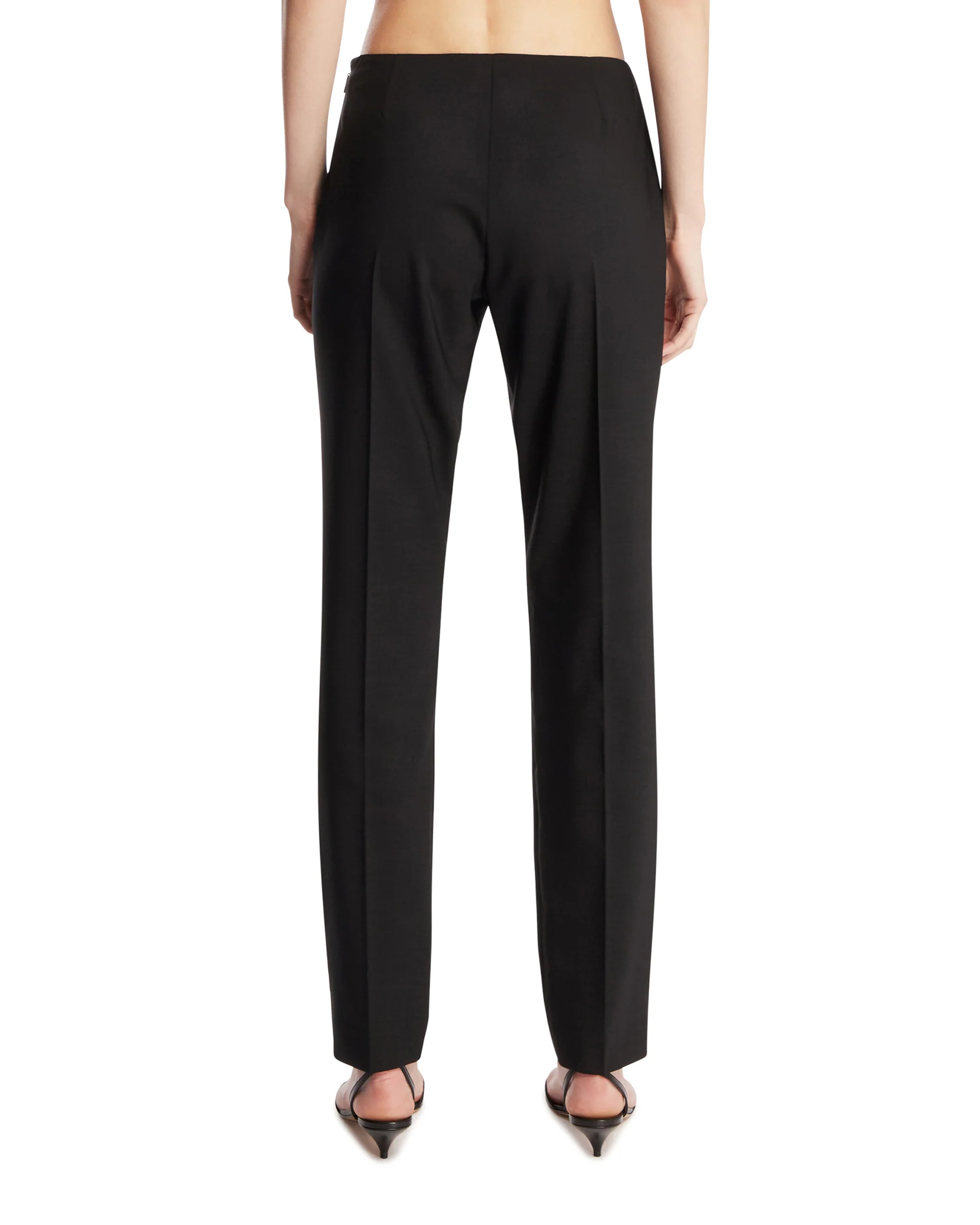 Pantaloni In Lana Neri - Image 5