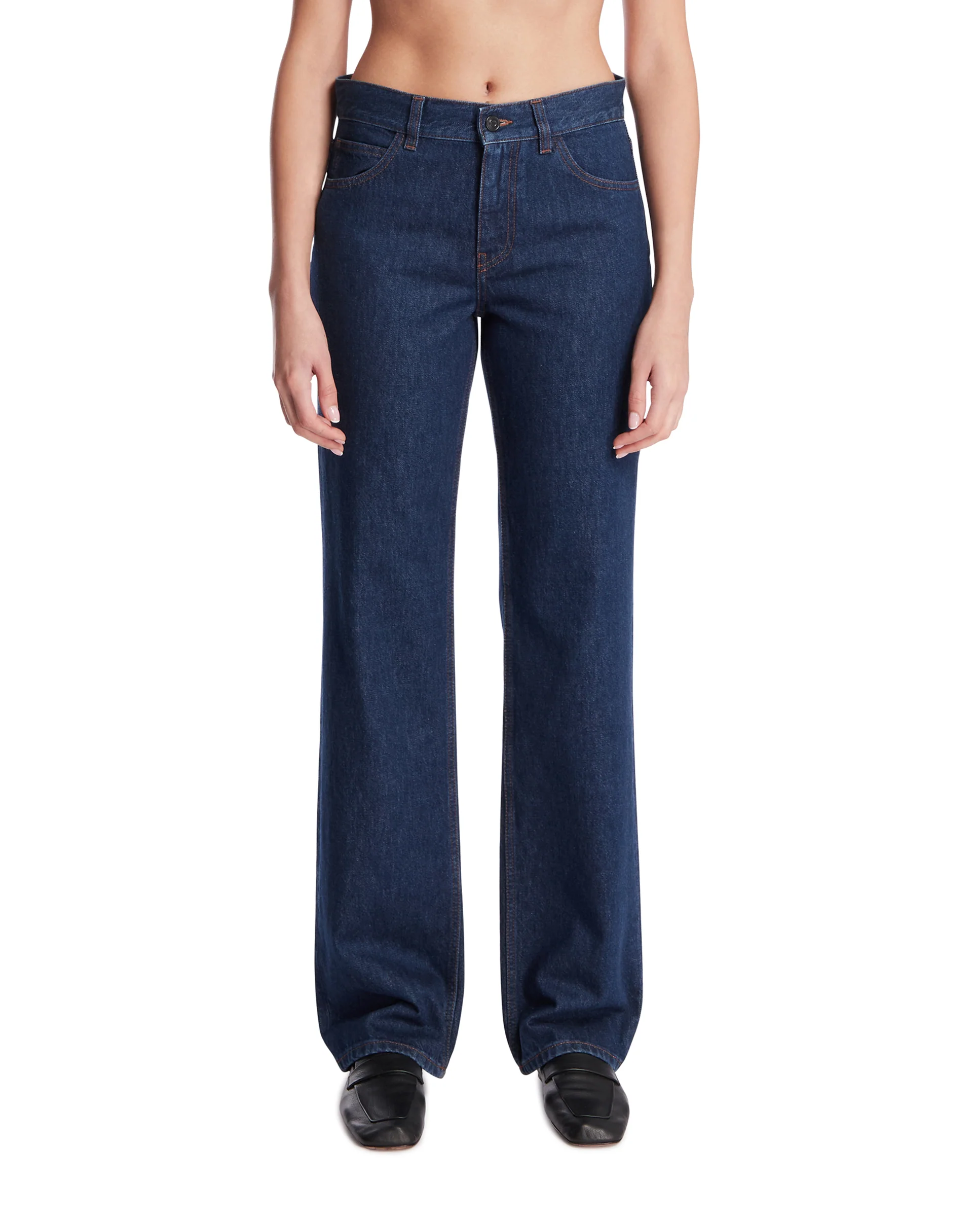 Jeans in Cotone Carlyl Blu