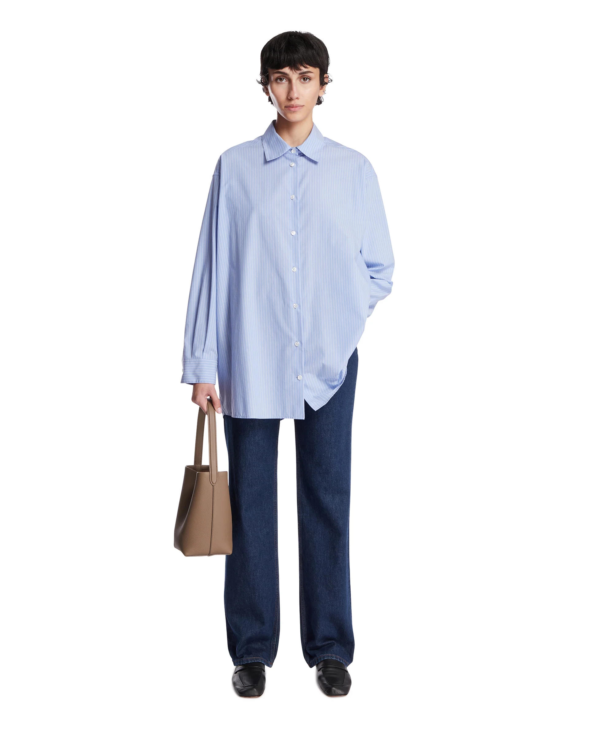 Jeans in Cotone Carlyl Blu - Image 3