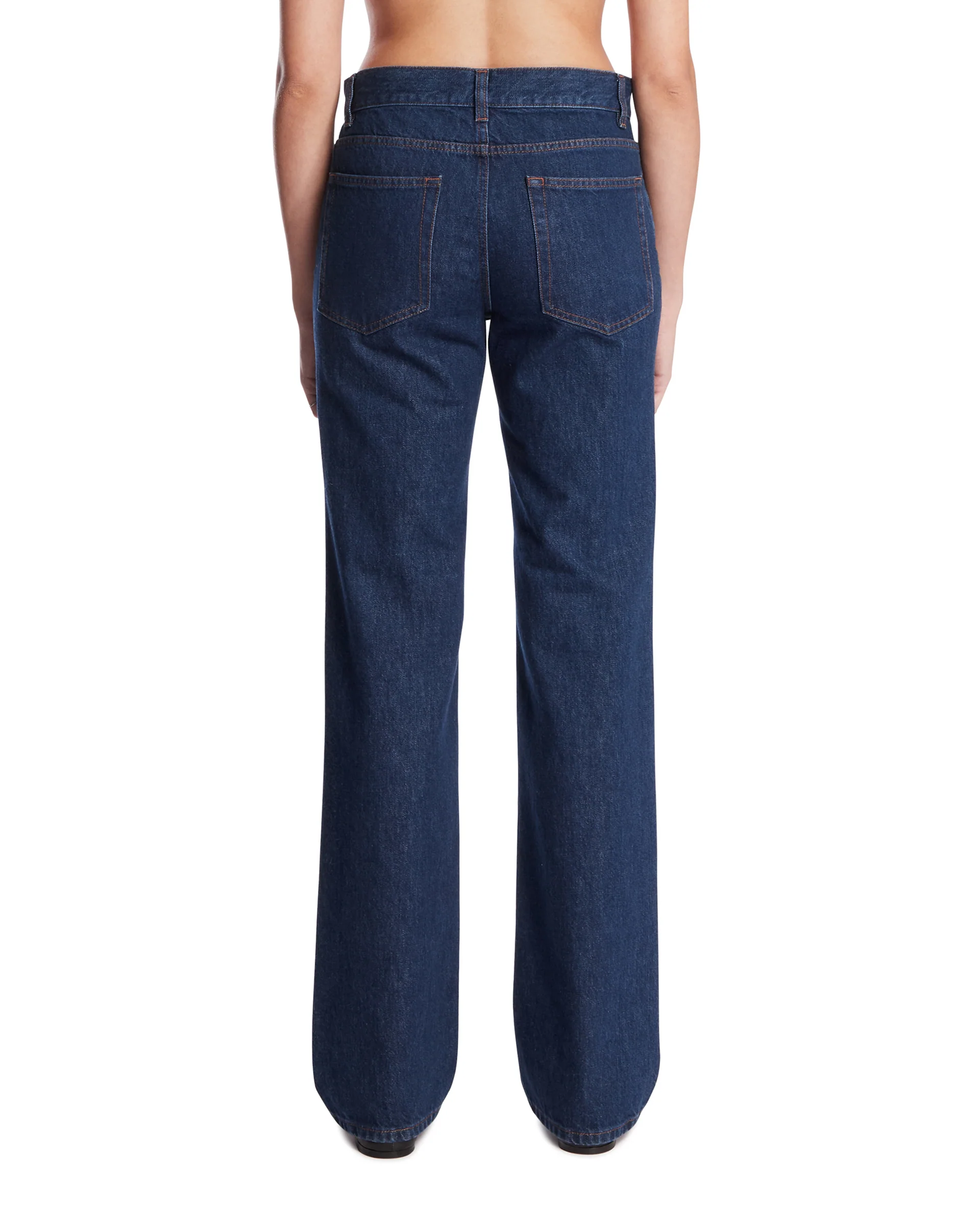 Jeans in Cotone Carlyl Blu - Image 5