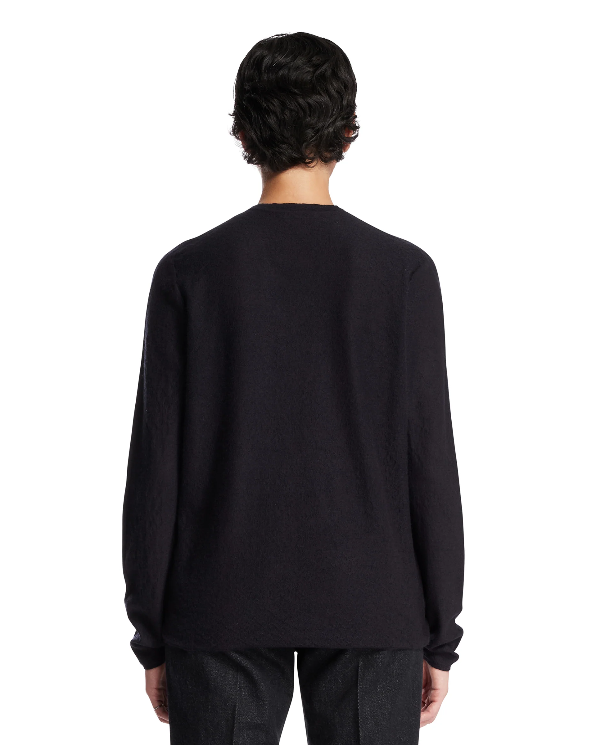 Maglione In Cashmere Blu - Image 5