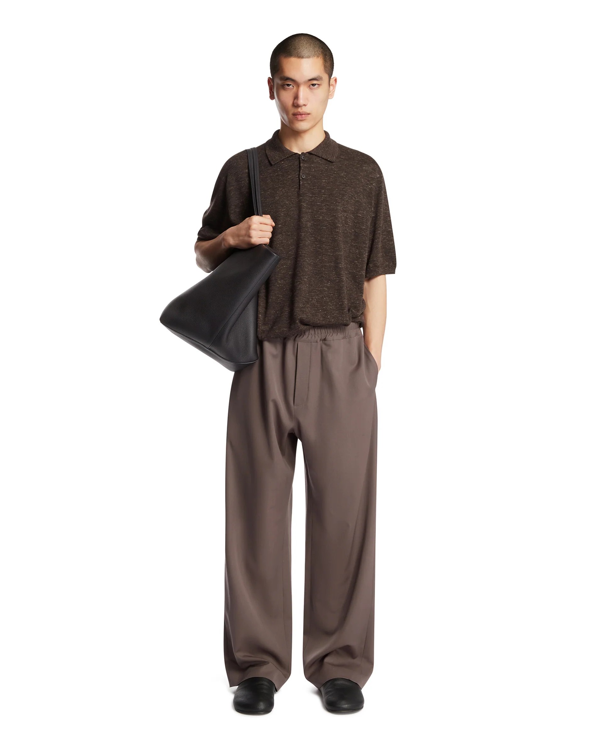 Top Borges In Cashmere Marrone - Image 3