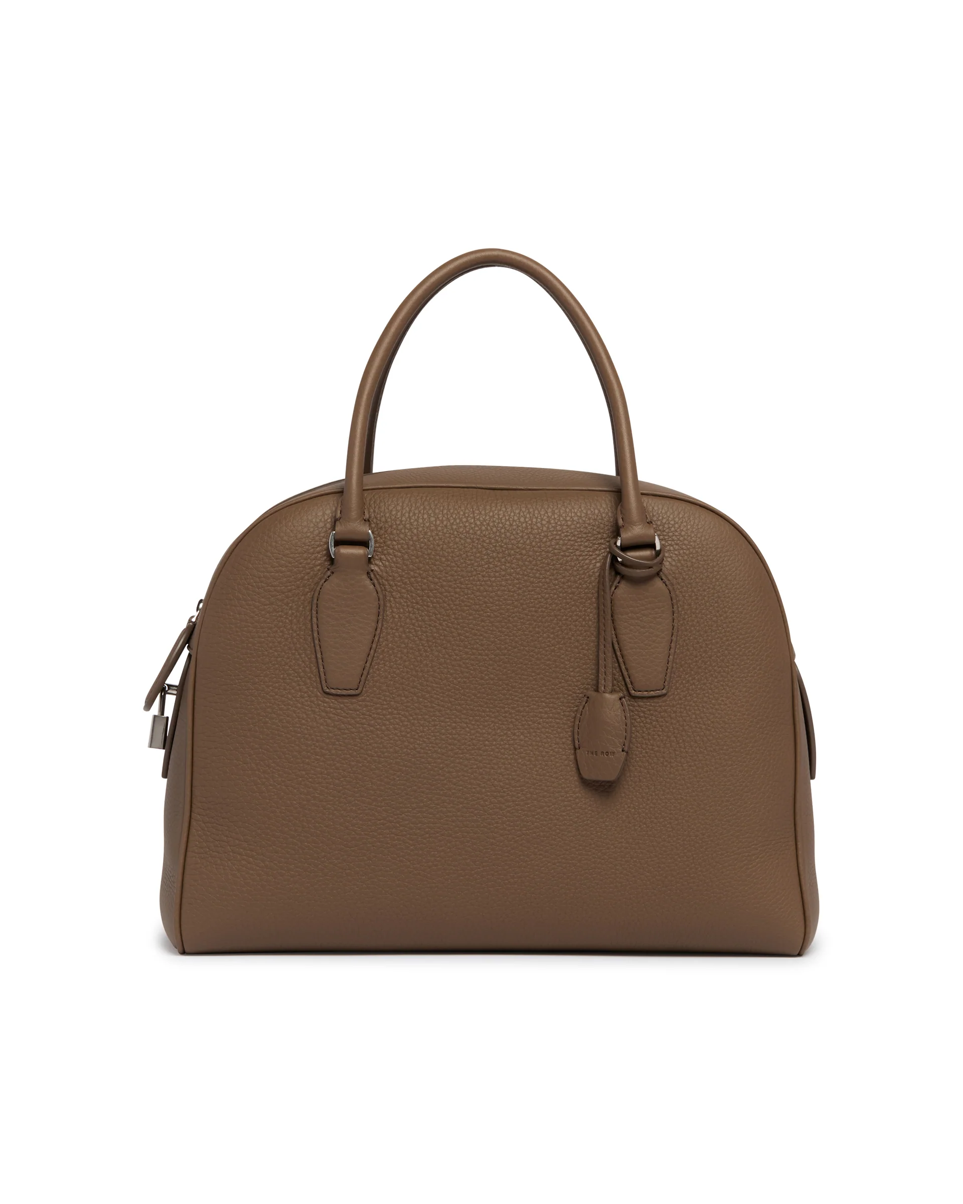 Borsa India 12 in Pelle Marrone - Image 2
