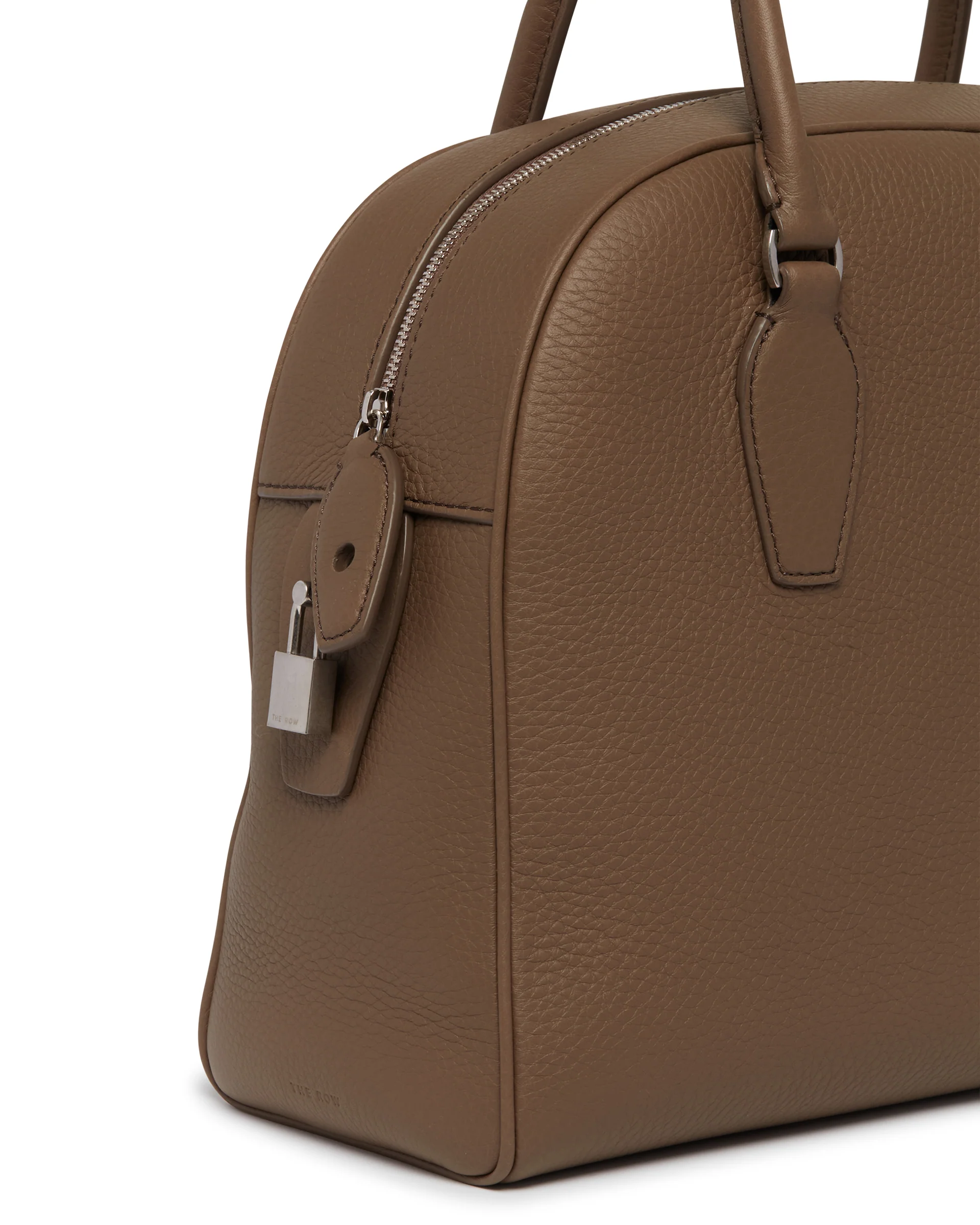 Borsa India 12 in Pelle Marrone - Image 4
