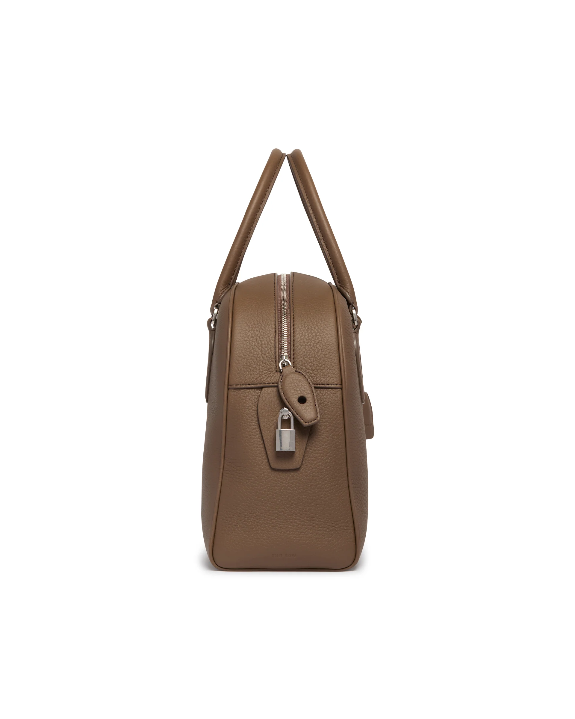 Borsa India 12 in Pelle Marrone - Image 5