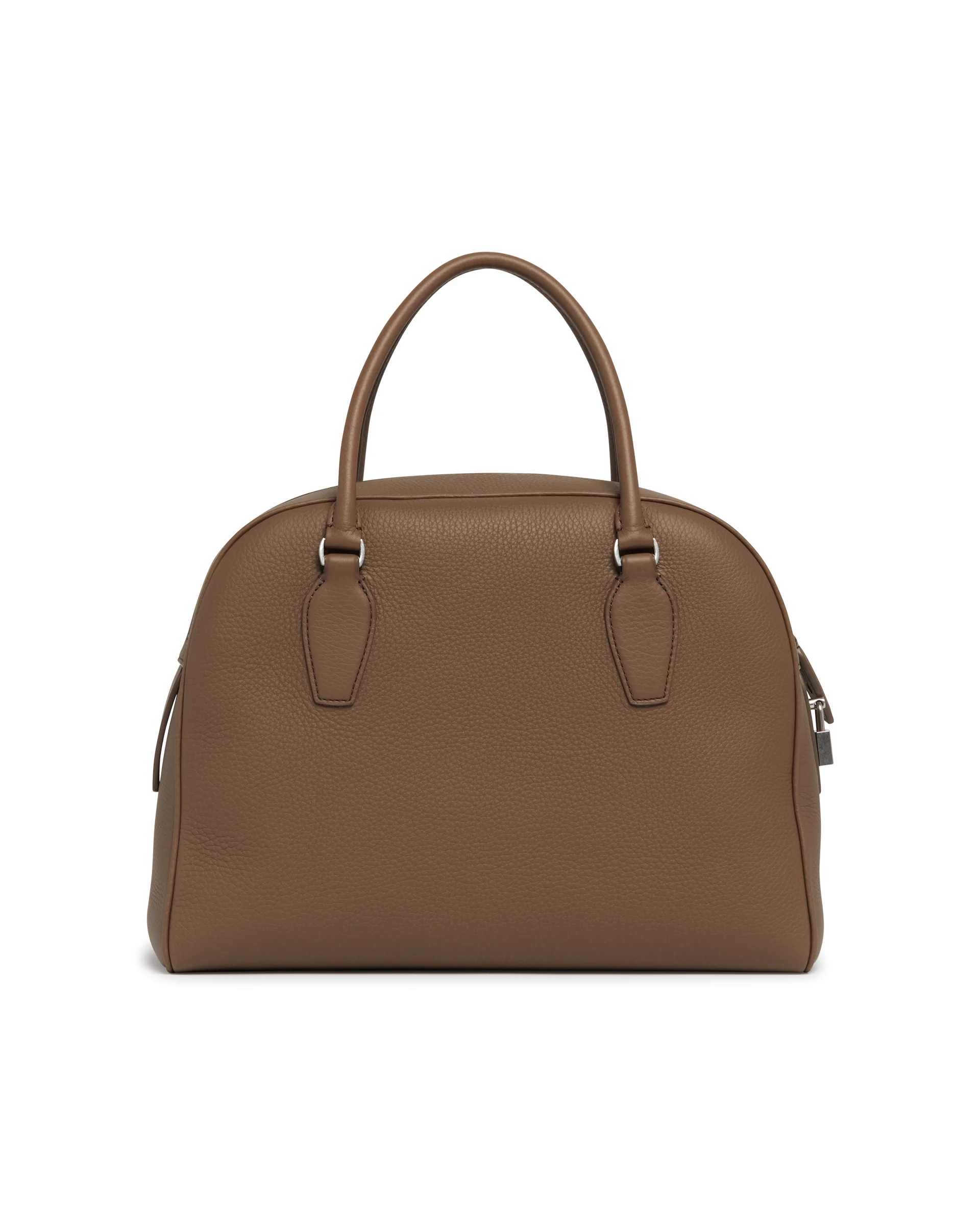 Borsa India 12 in Pelle Marrone - Image 6