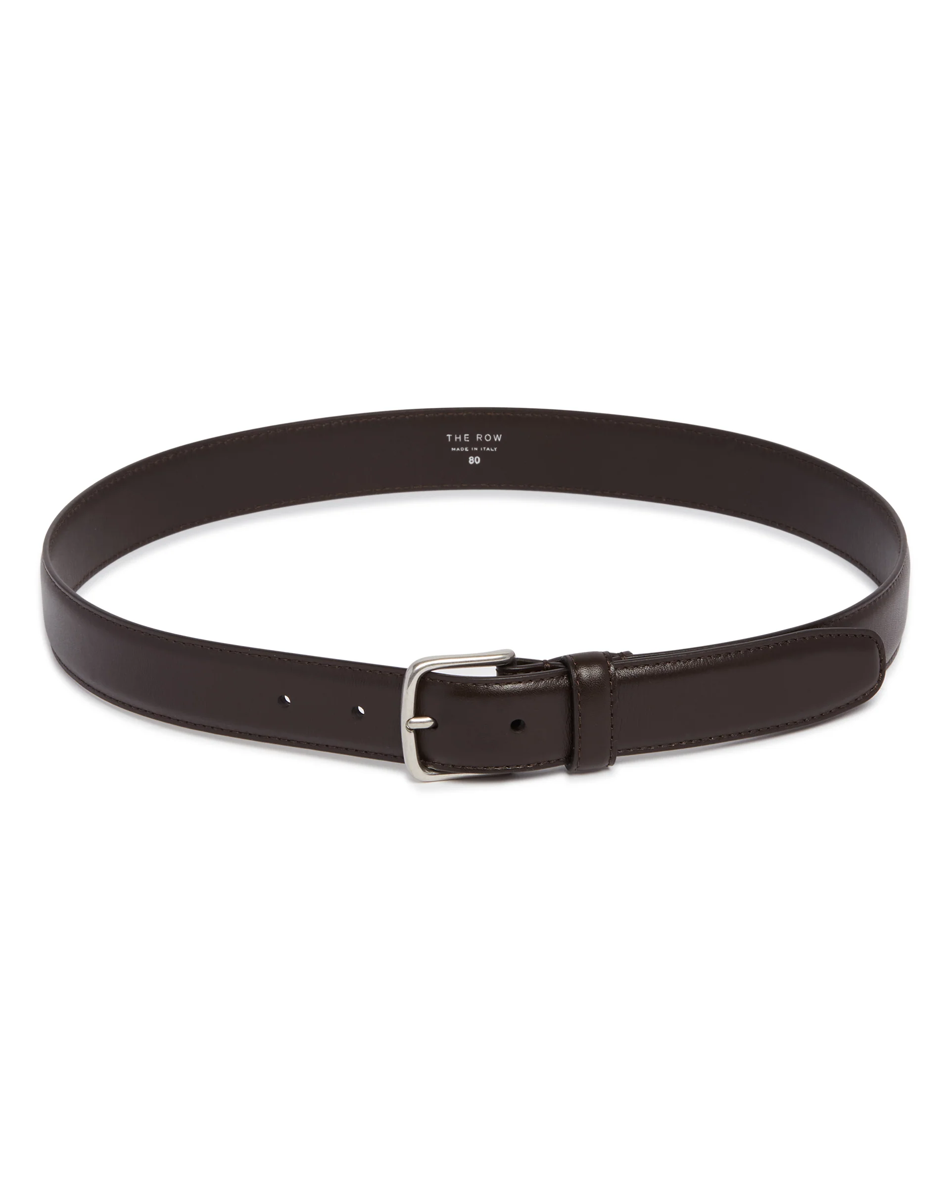 Cintura In Pelle Marrone - Image 2