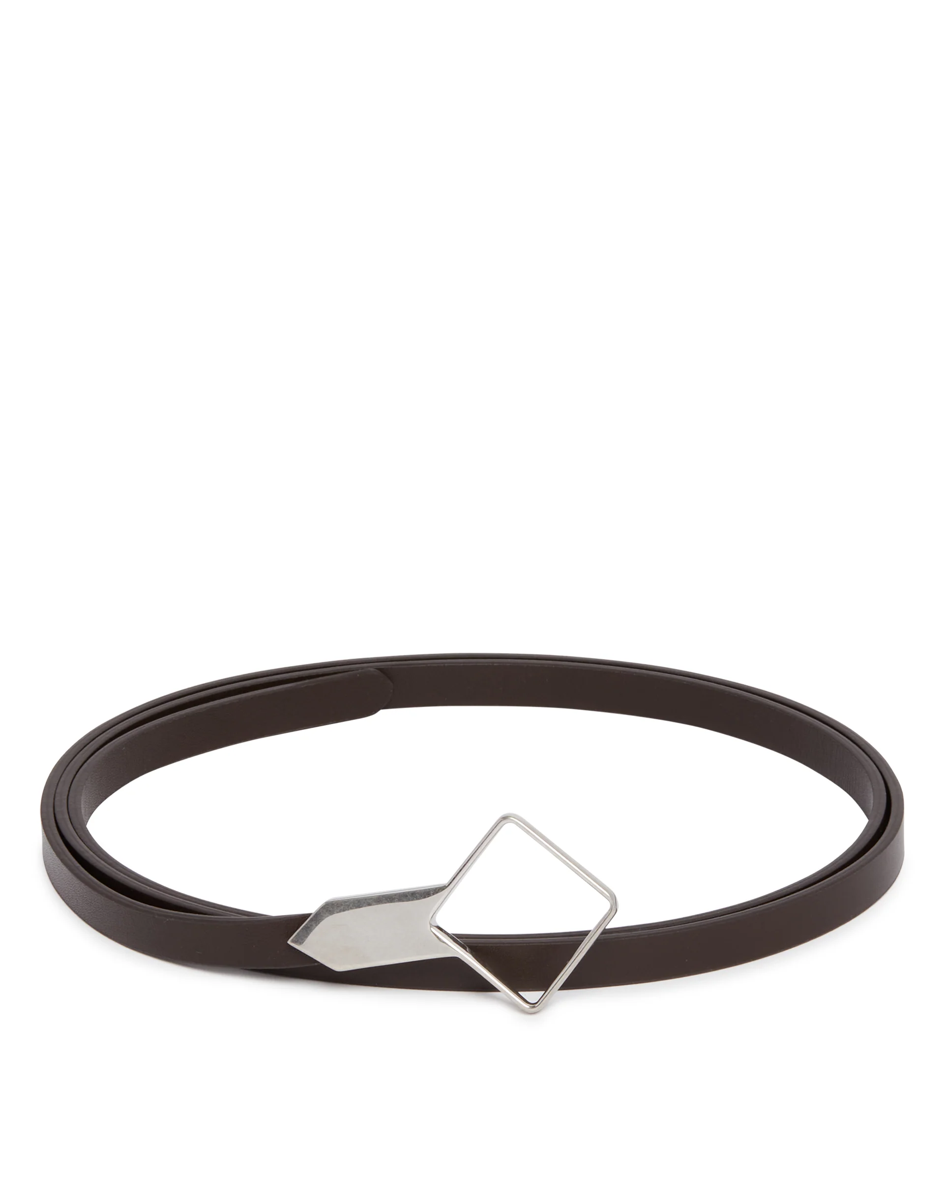 Cintura In Pelle Marrone