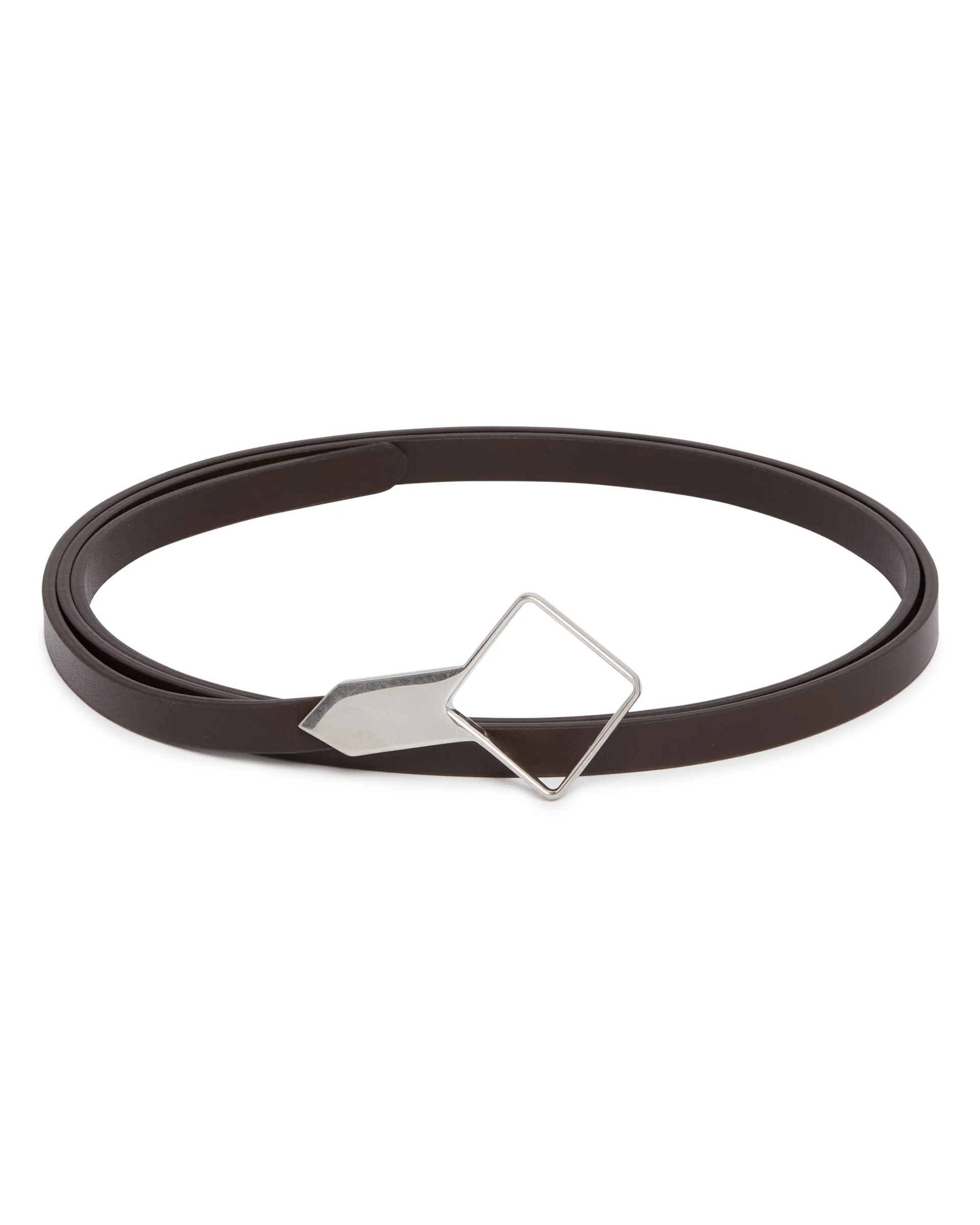 Cintura In Pelle Marrone - Image 2