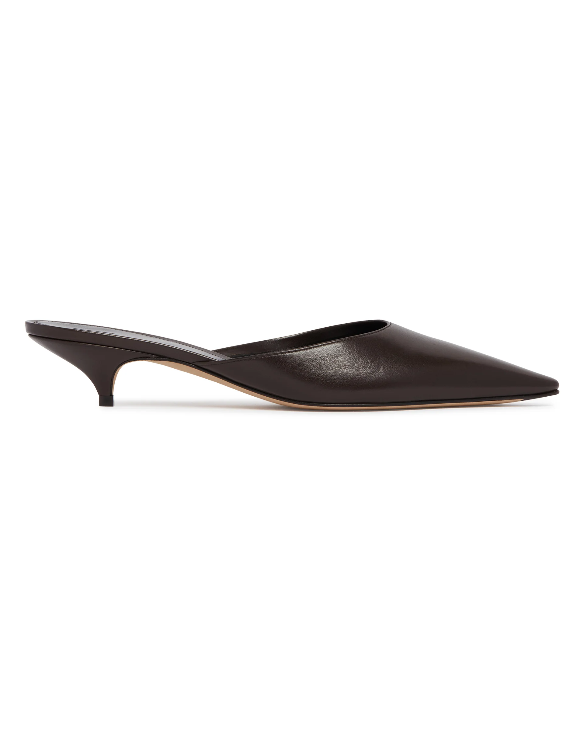 Mules In Pelle Marroni - Image 2
