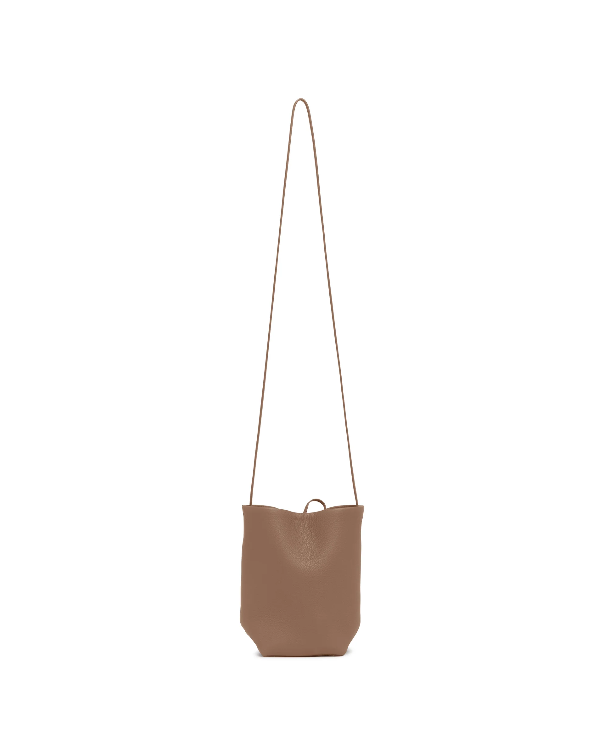 Borsa A Tracolla In Pelle Marrone - Image 2