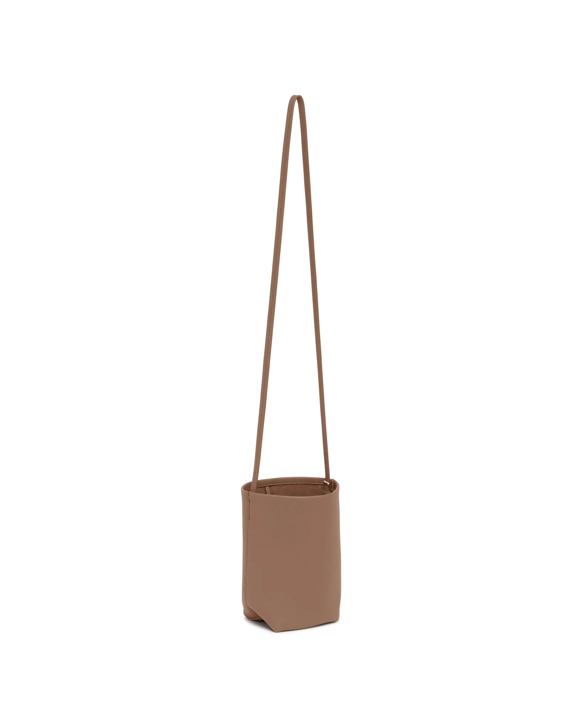 Borsa A Tracolla In Pelle Marrone - Image 5
