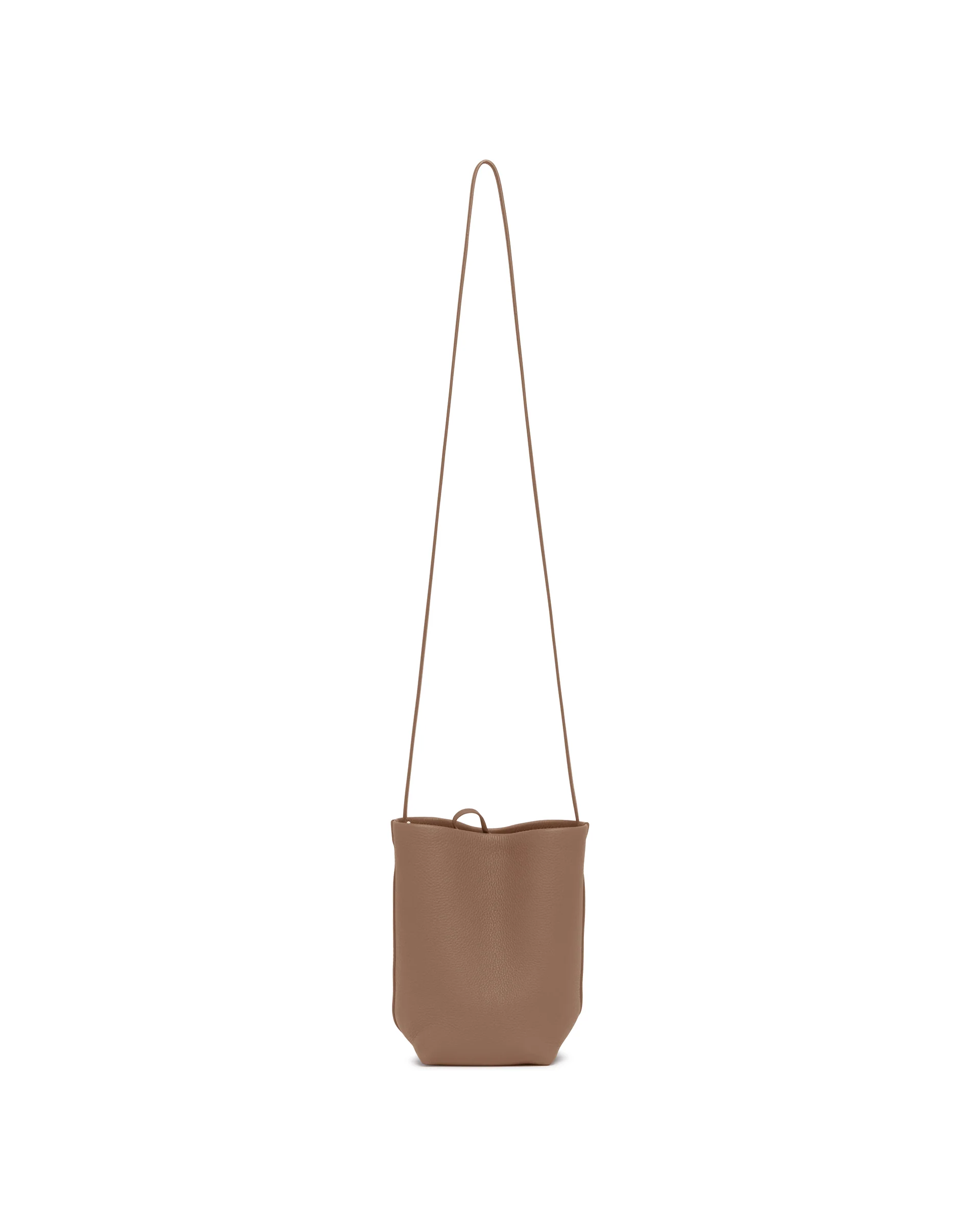 Borsa A Tracolla In Pelle Marrone - Image 6