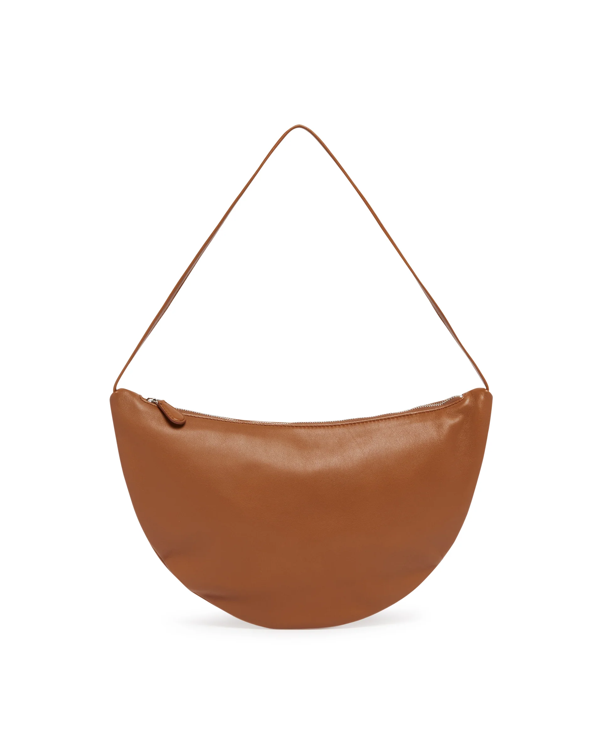 Borsa A Tracolla In Pelle Marrone - Image 2